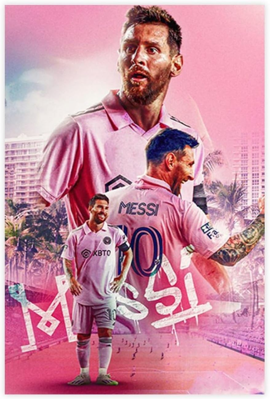 Lionel Poster Messi Poster Canvas Poster