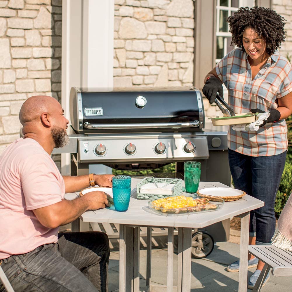 Weber 67011001 Genesis II E-410 Natural Gas Grill, Black