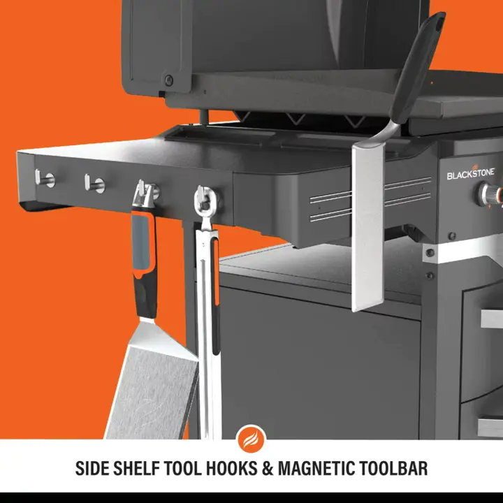 Blackstone ProSeries 5 Burner 28 Propane Griddle with Range Top