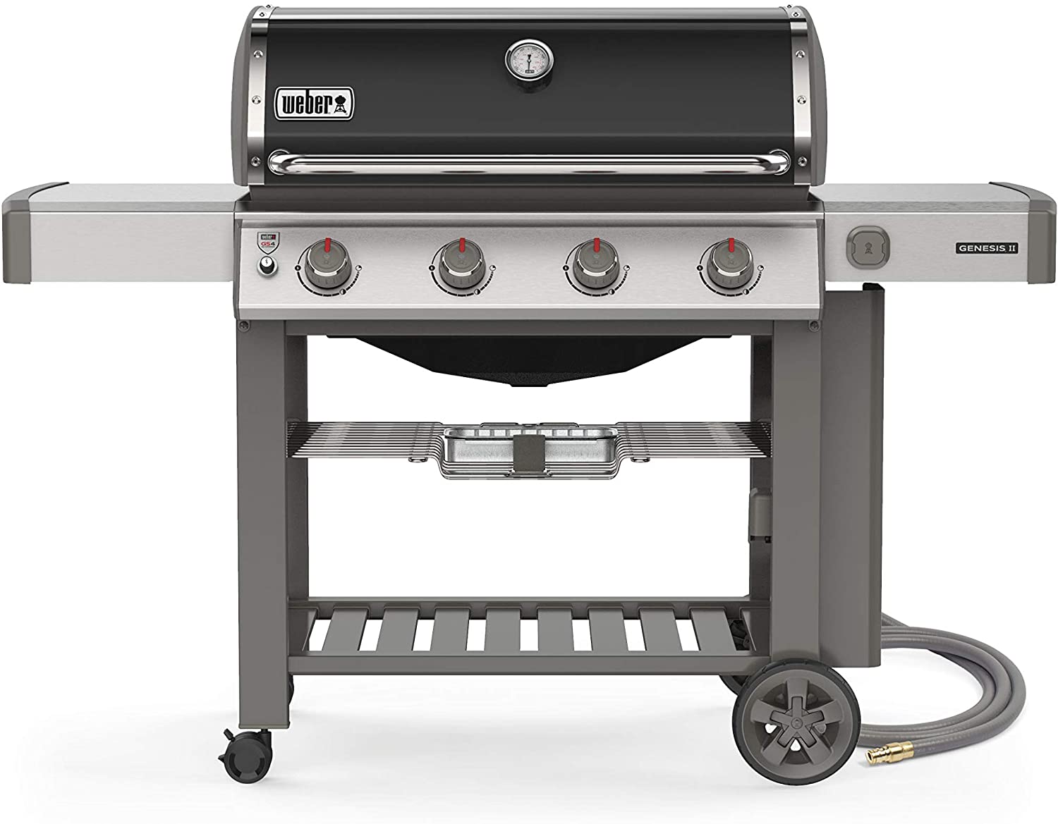 Weber 67011001 Genesis II E-410 Natural Gas Grill, Black