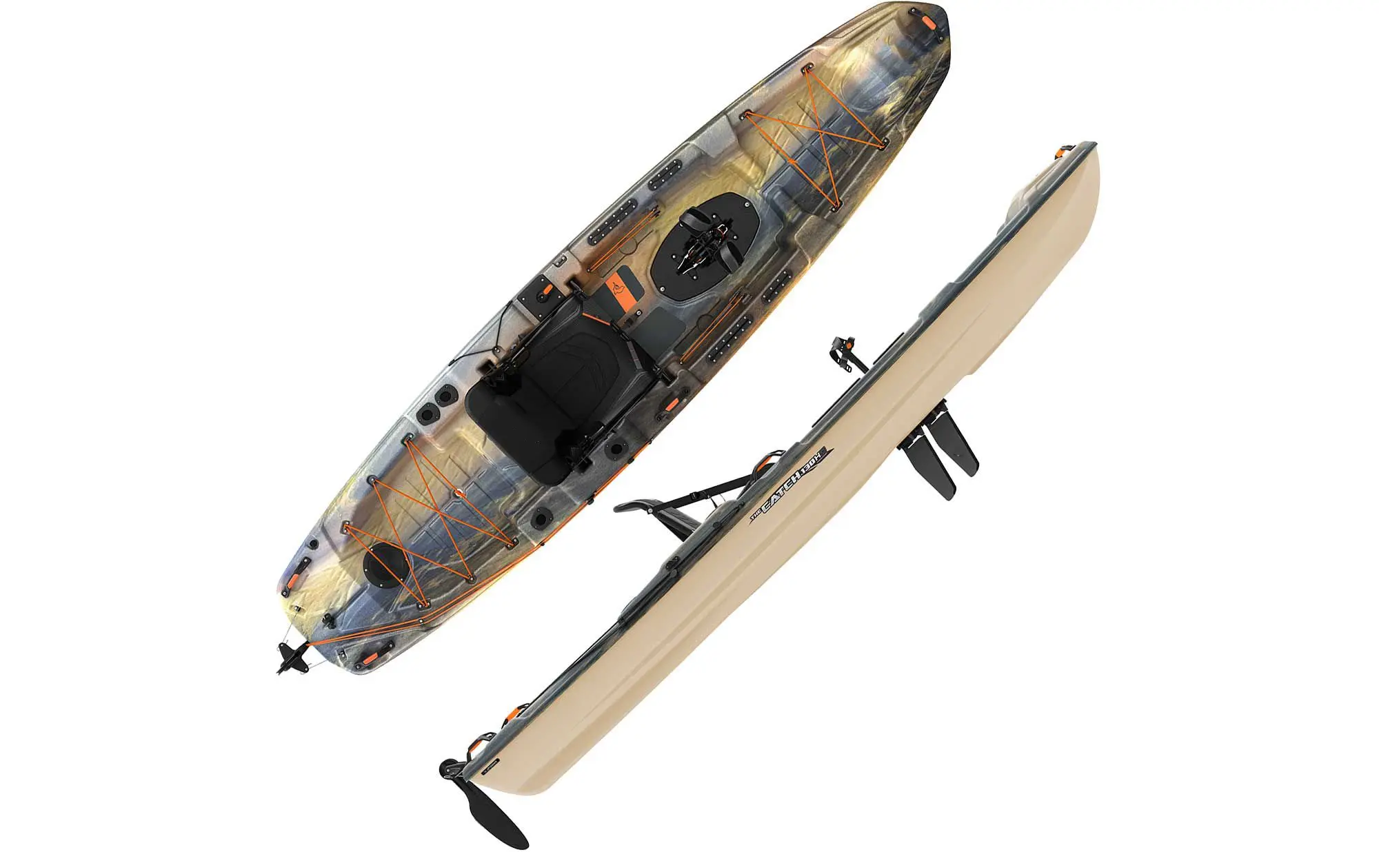 Pelicani Catch 130 HyDryve Fishing Kayak