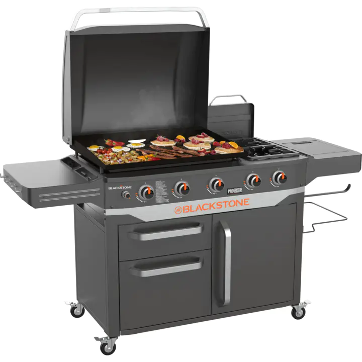 Blackstone ProSeries 5 Burner 28 Propane Griddle with Range Top