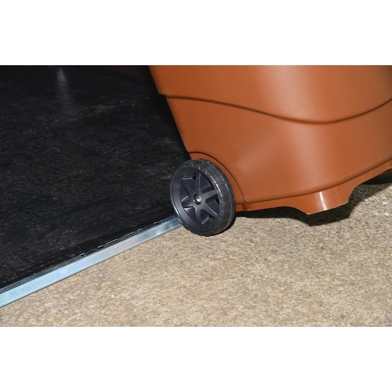 Skylight 6' wide x 8' deep plastic storage shed