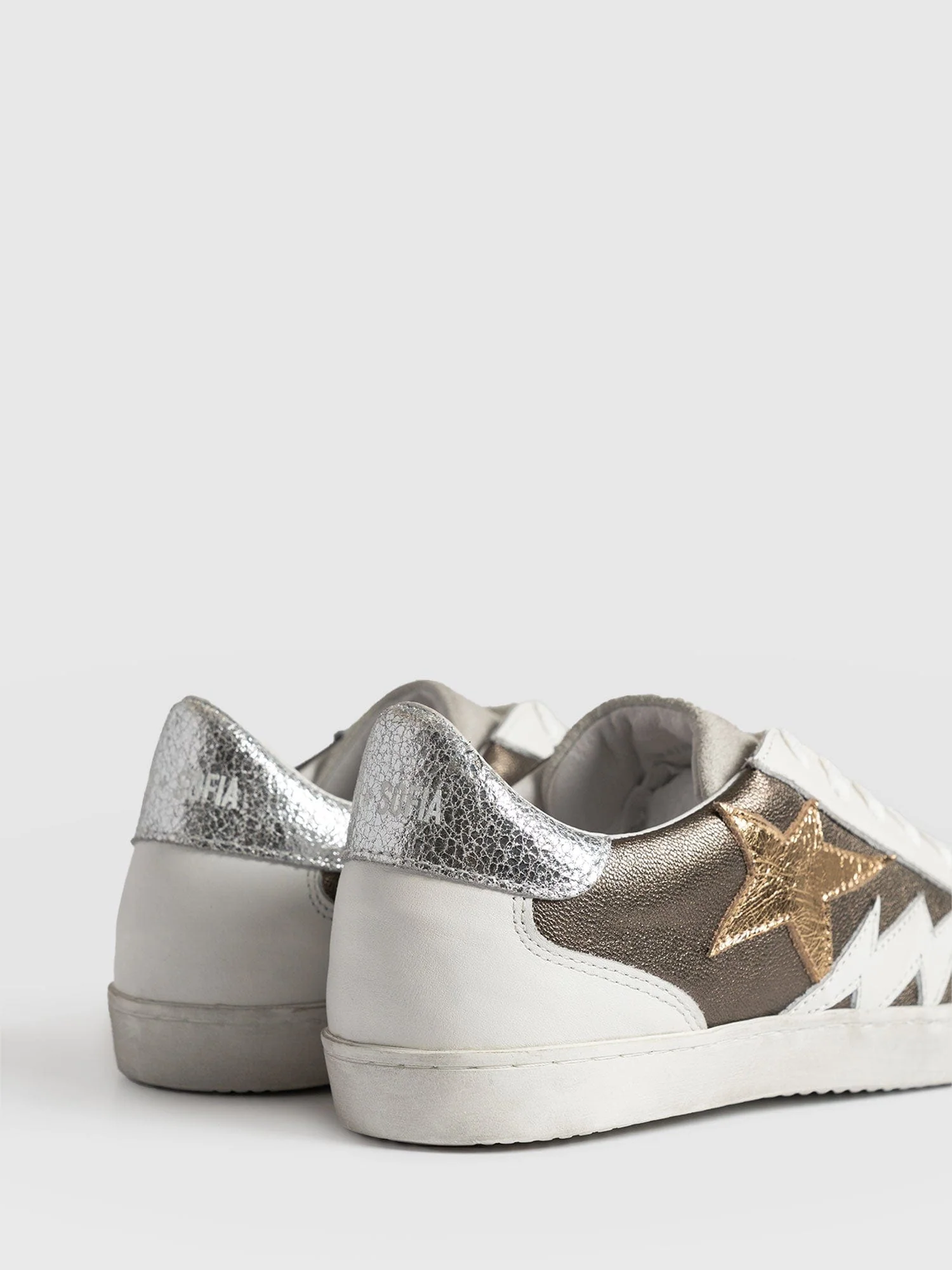 Spitalfields Sneaker - Metallic Gold
