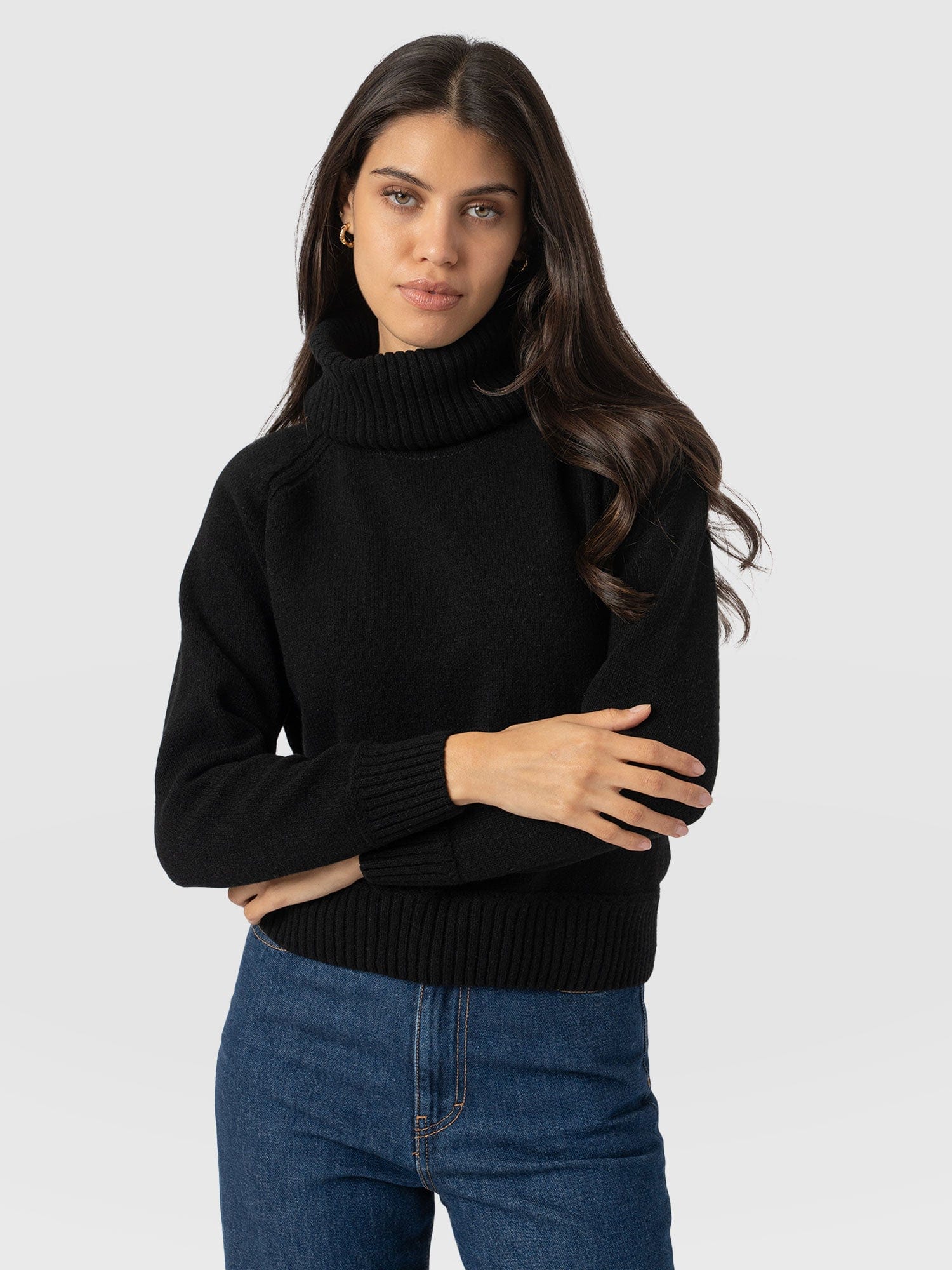 Cambridge Cashmere Sweater - Black