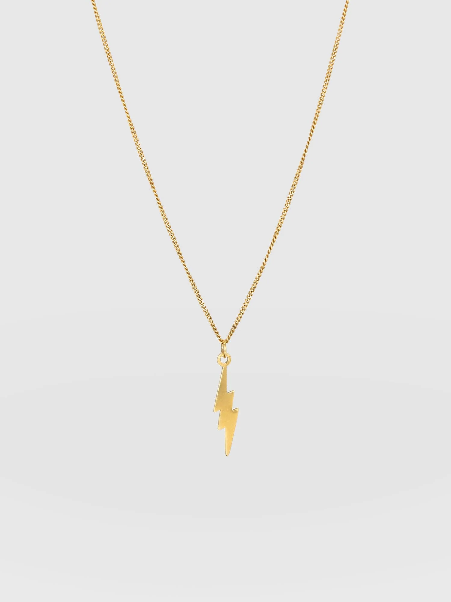Lightning Necklace - Gold