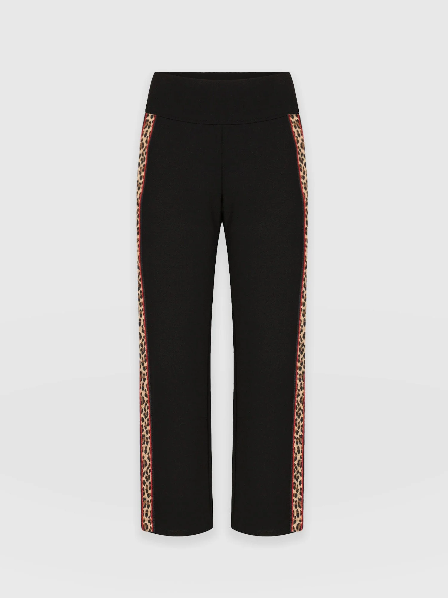 Runway Pant - Black Leopard