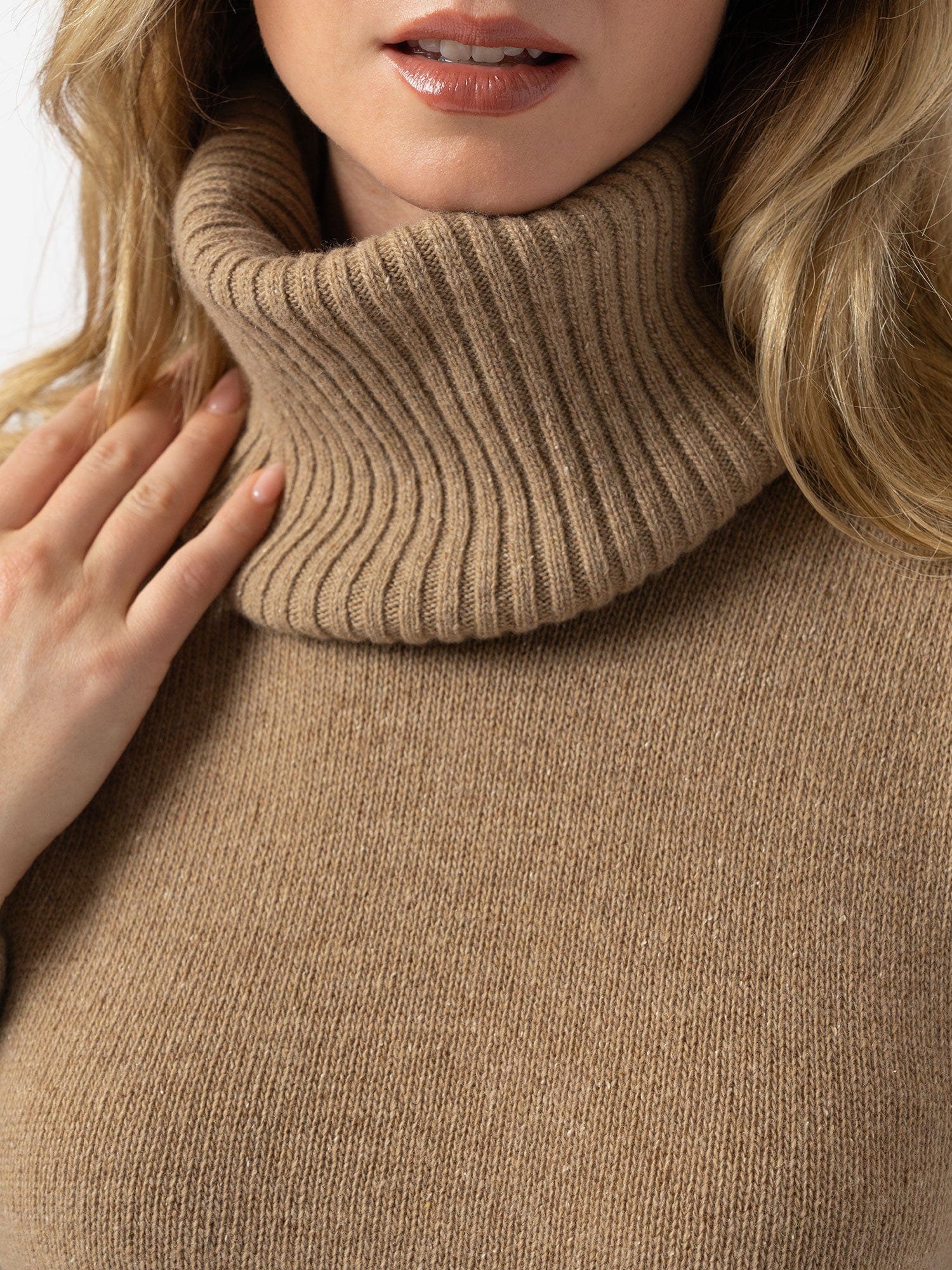 Cambridge Cashmere Jumper - Beige Melange