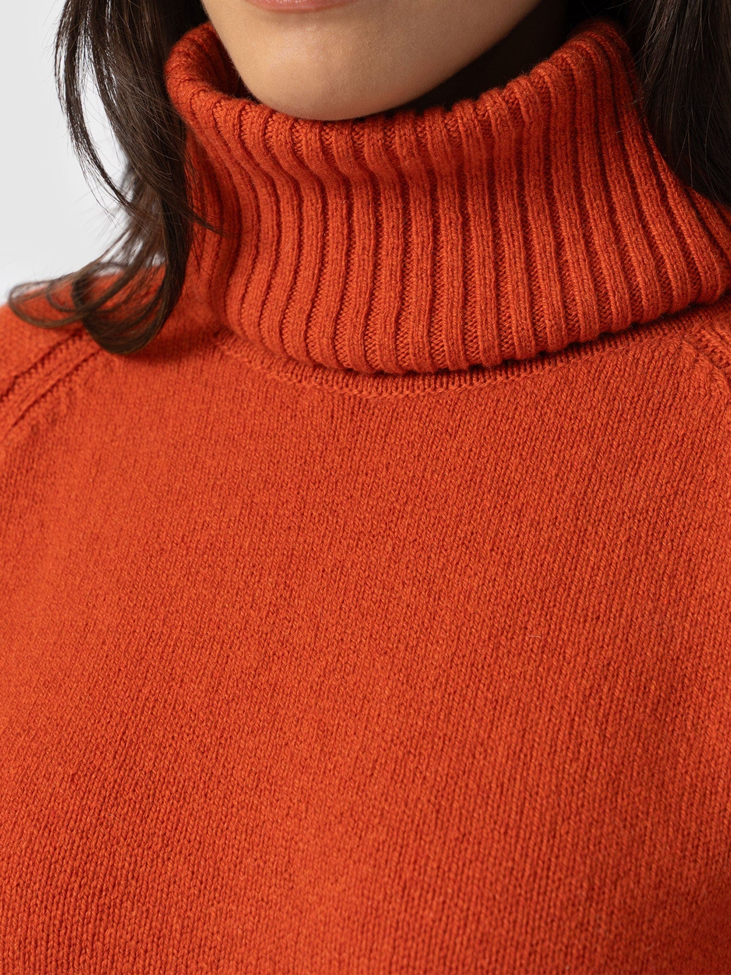 Cambridge Cashmere Sweater - Orange
