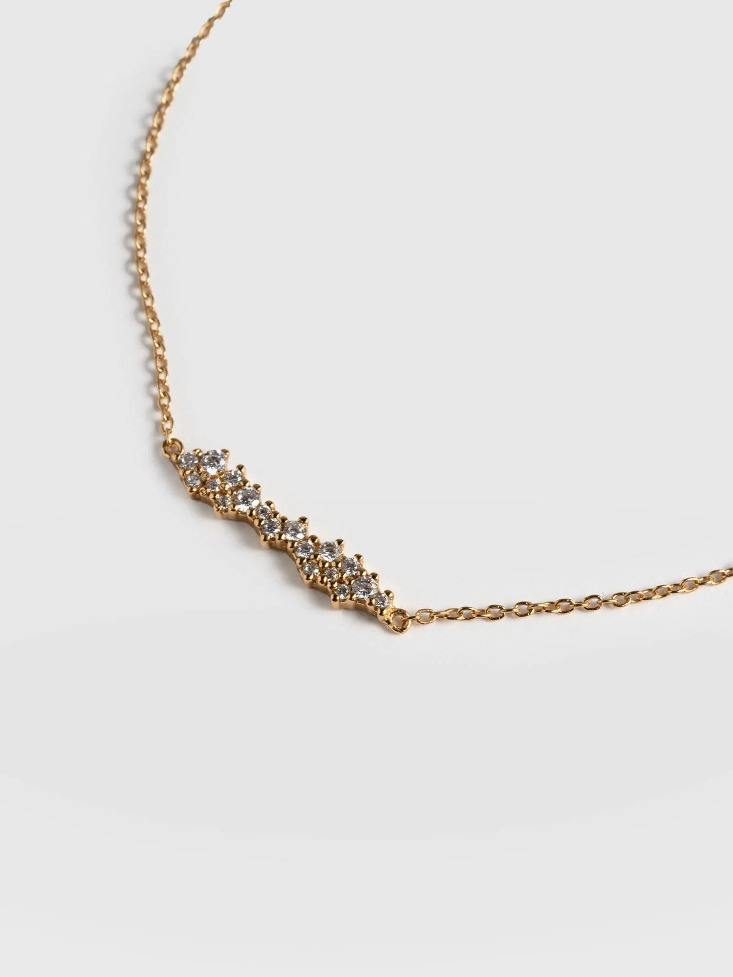 Constellation Cluster Bar Bracelet - Gold