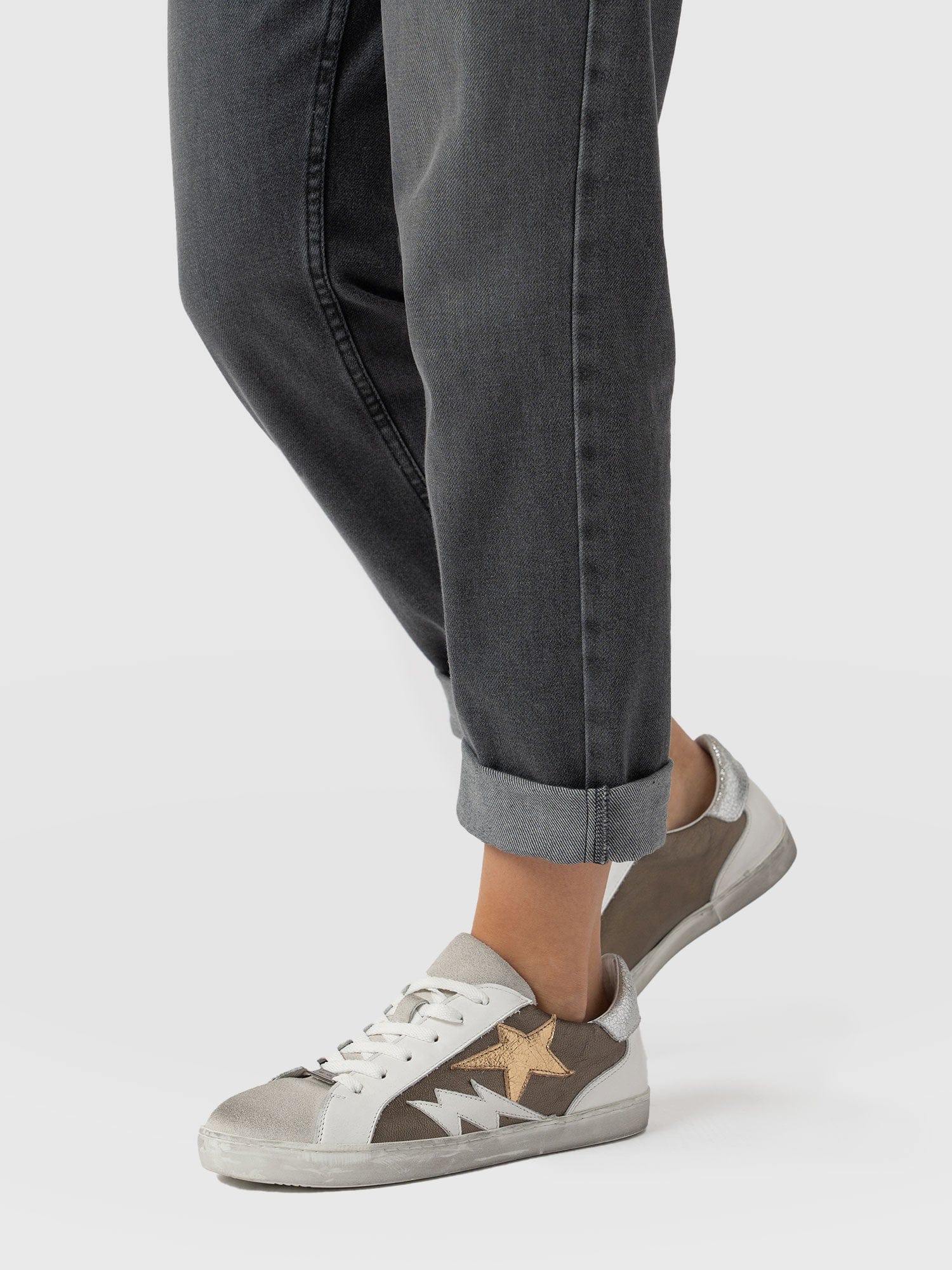 Spitalfields Sneaker - Metallic Gold