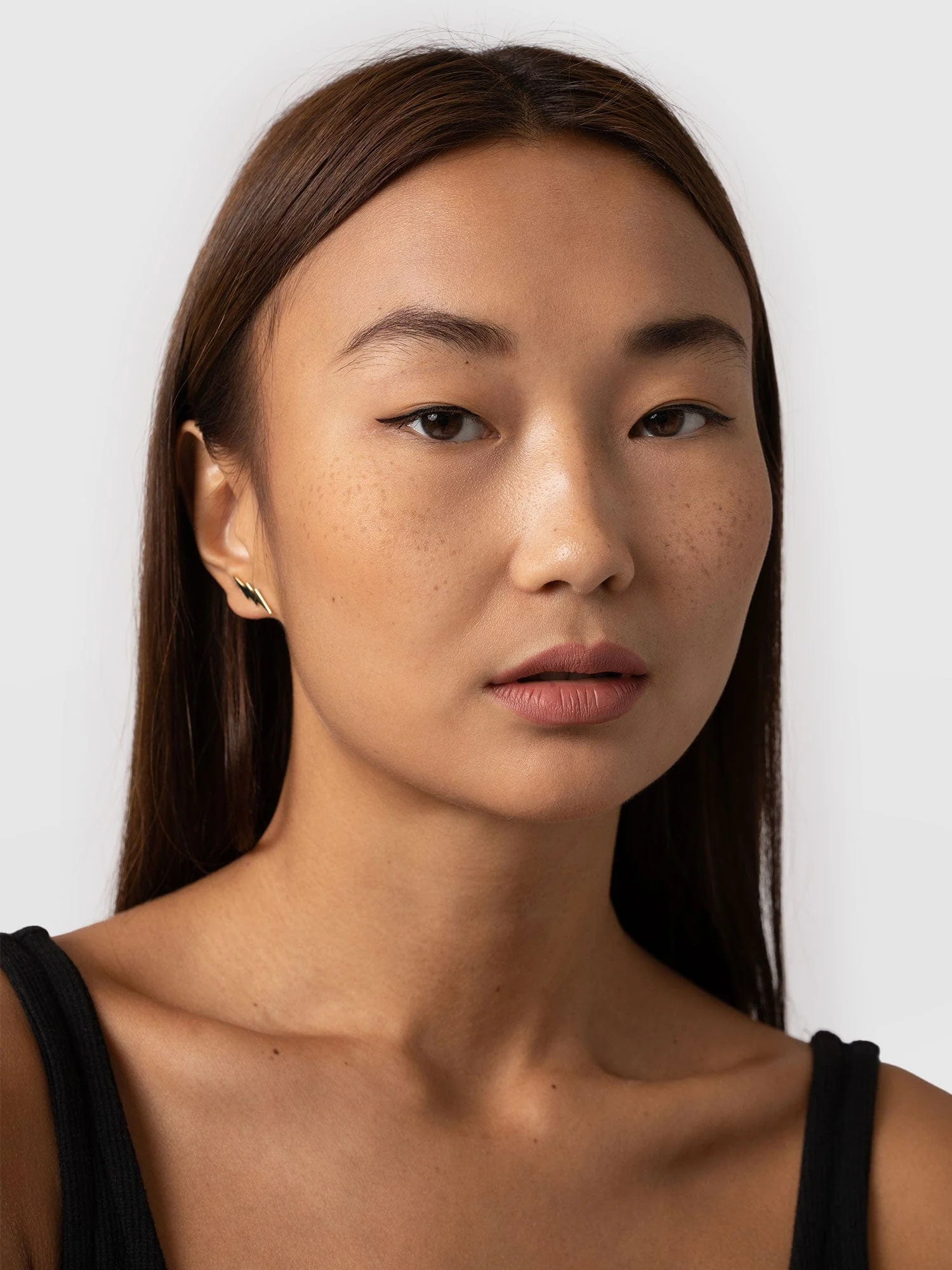 Lightning Earrings - Gold