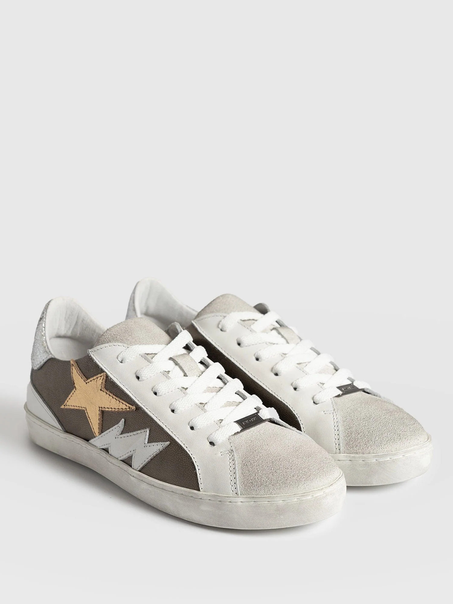 Spitalfields Sneaker - Metallic Gold