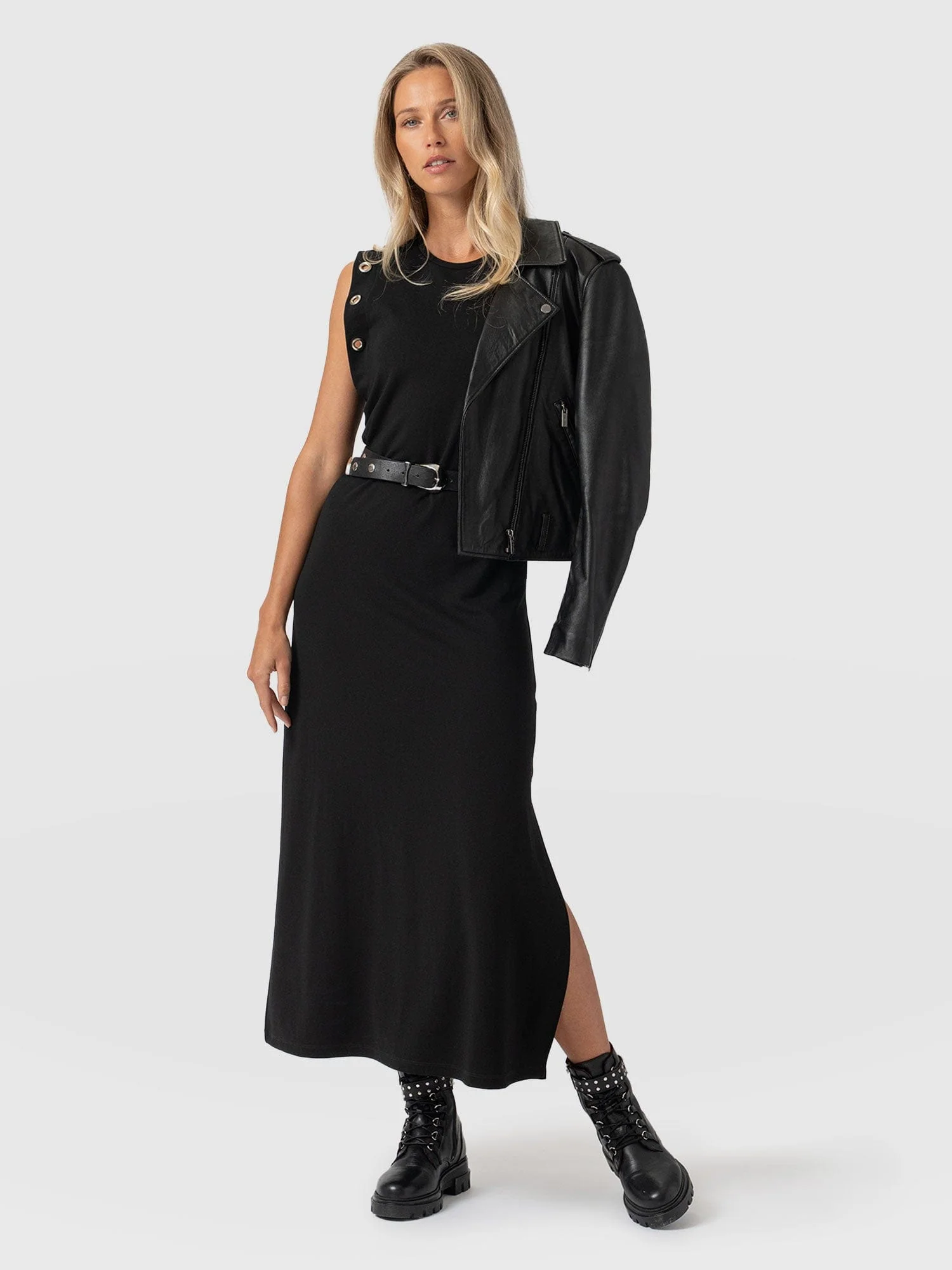 Rowan Dress - Black Eyelet