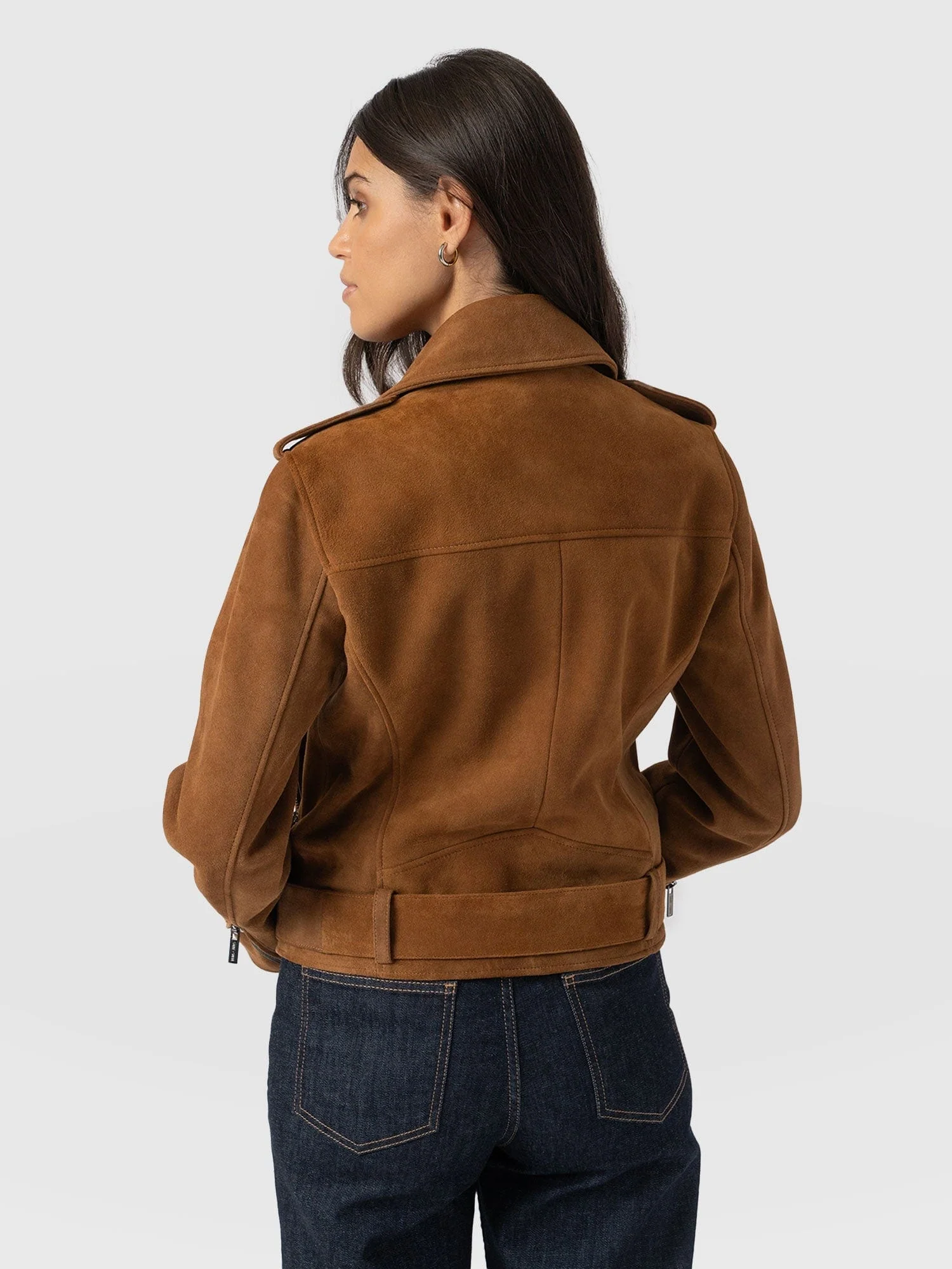 Luther Suede Jacket - Camel