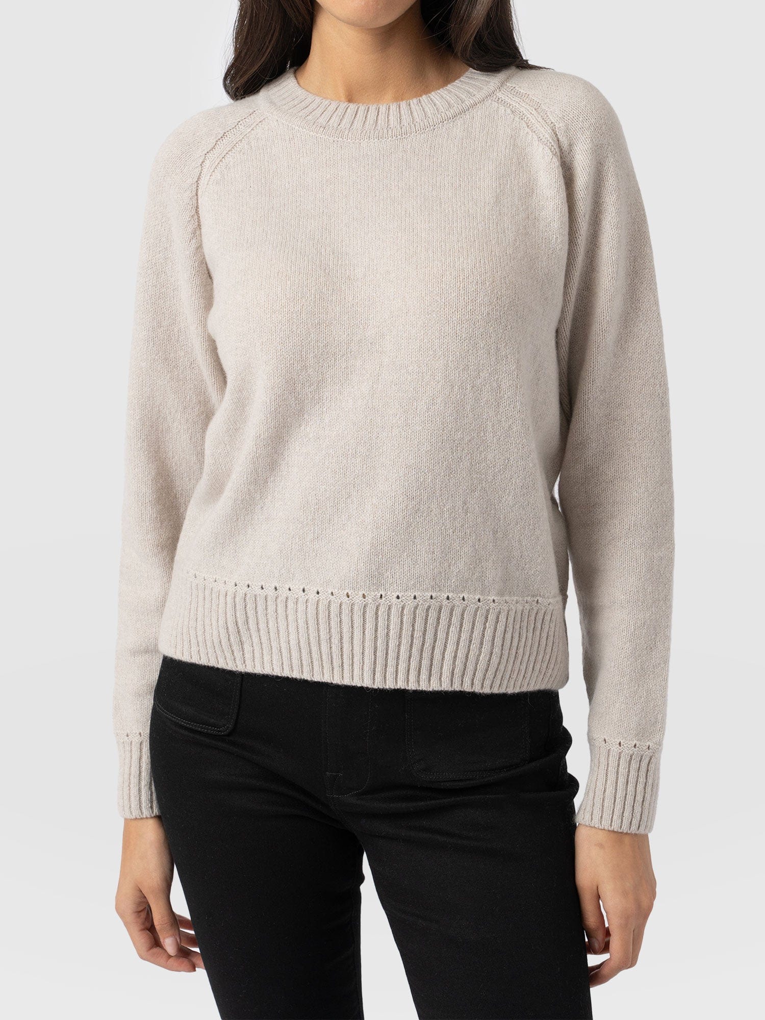 Cambridge Cashmere Sweater - Cream