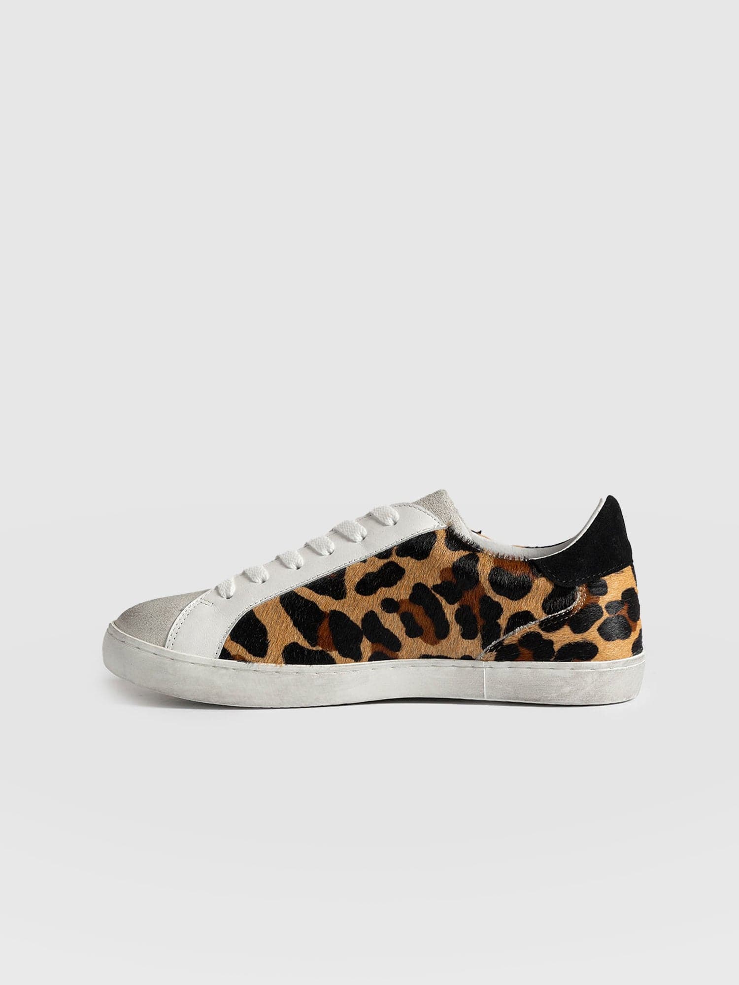 Spitalfields Sneaker - Leopard/ Star