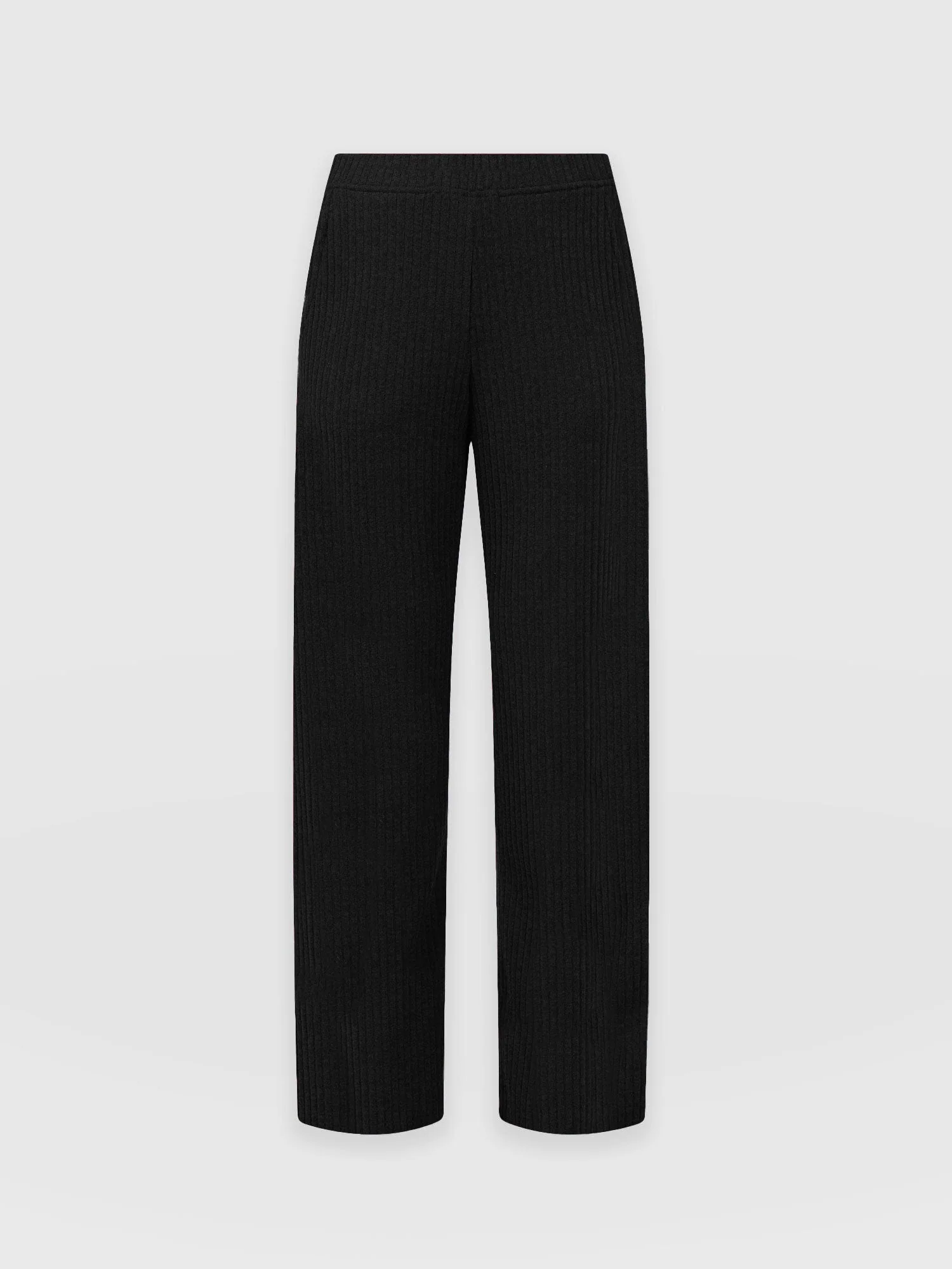 Apartment Pant Ribbed - Black Rib