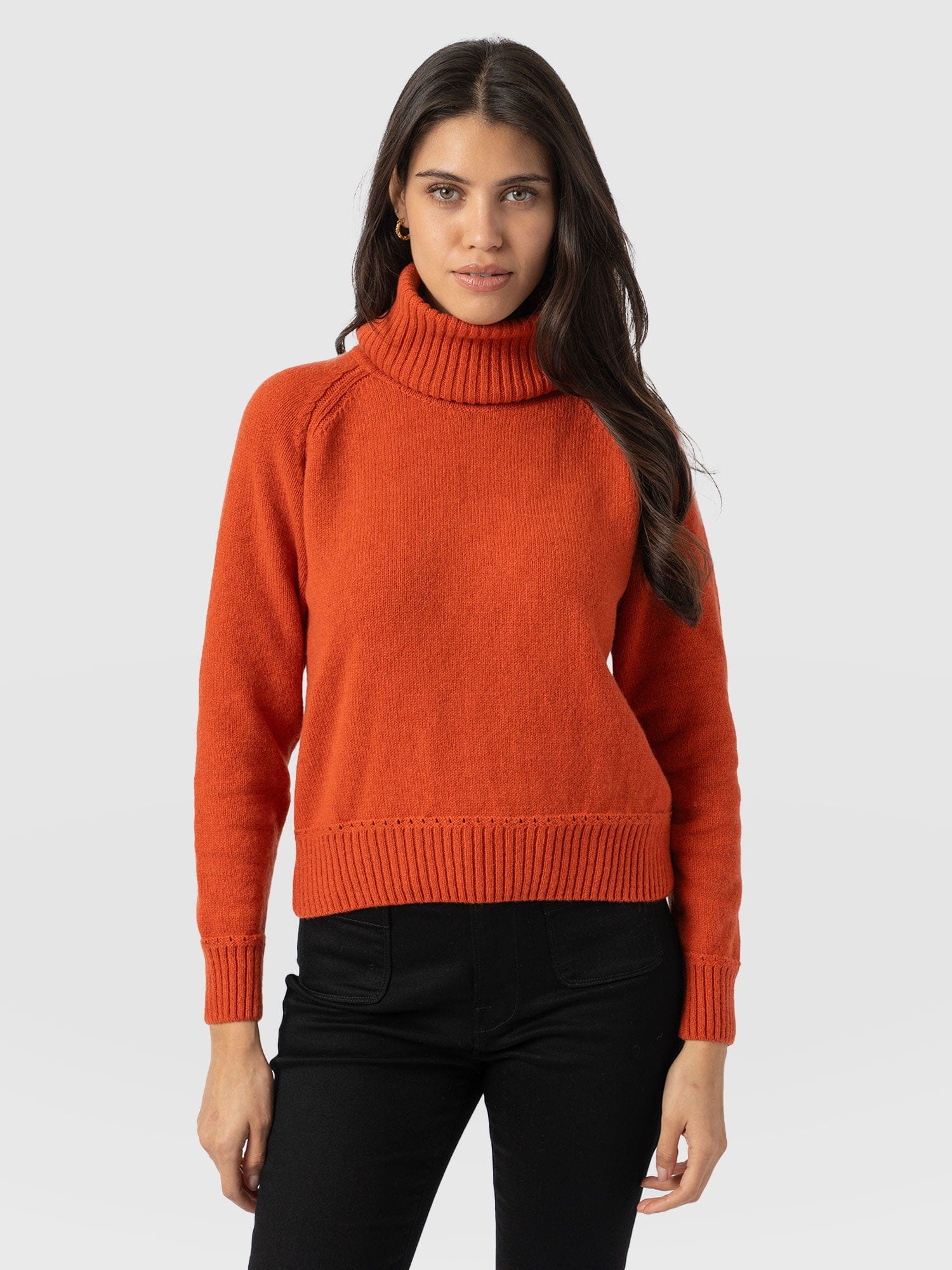 Cambridge Cashmere Sweater - Orange