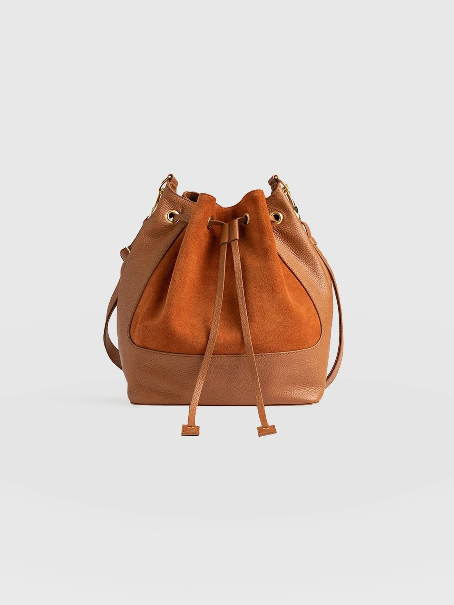 Brompton Bucket Bag - Brown Pebble