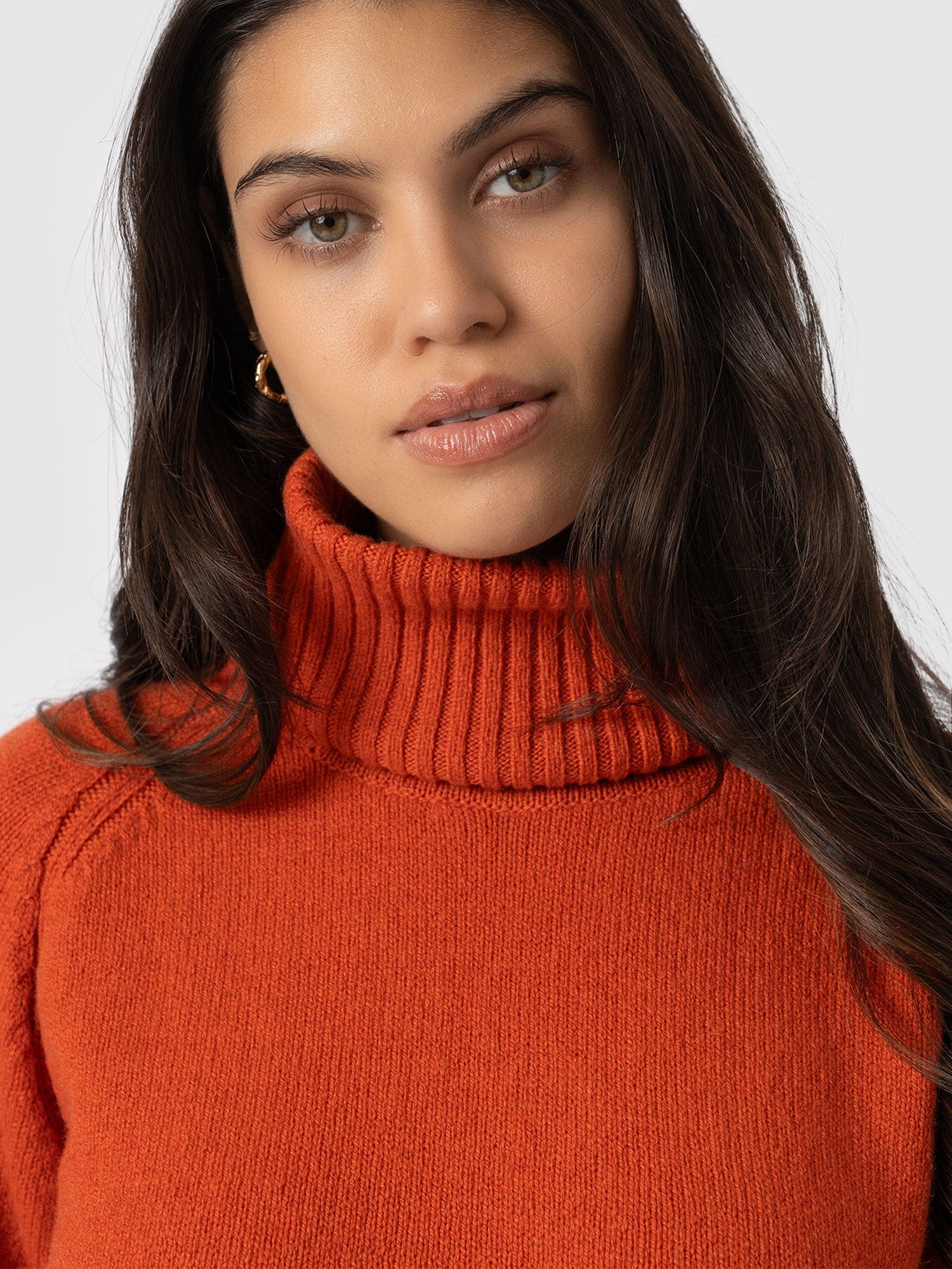 Cambridge Cashmere Sweater - Orange
