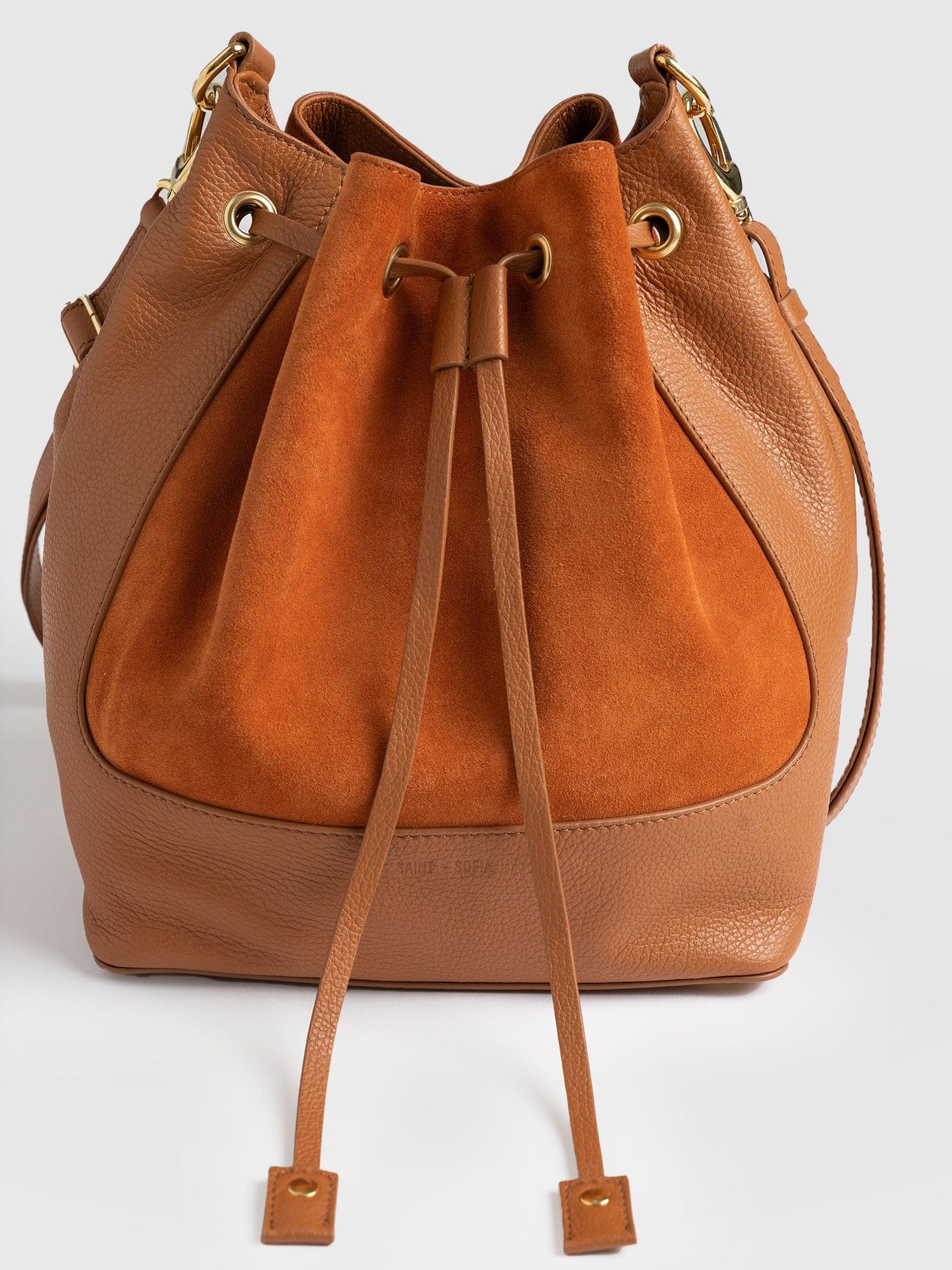 Brompton Bucket Bag - Brown Pebble