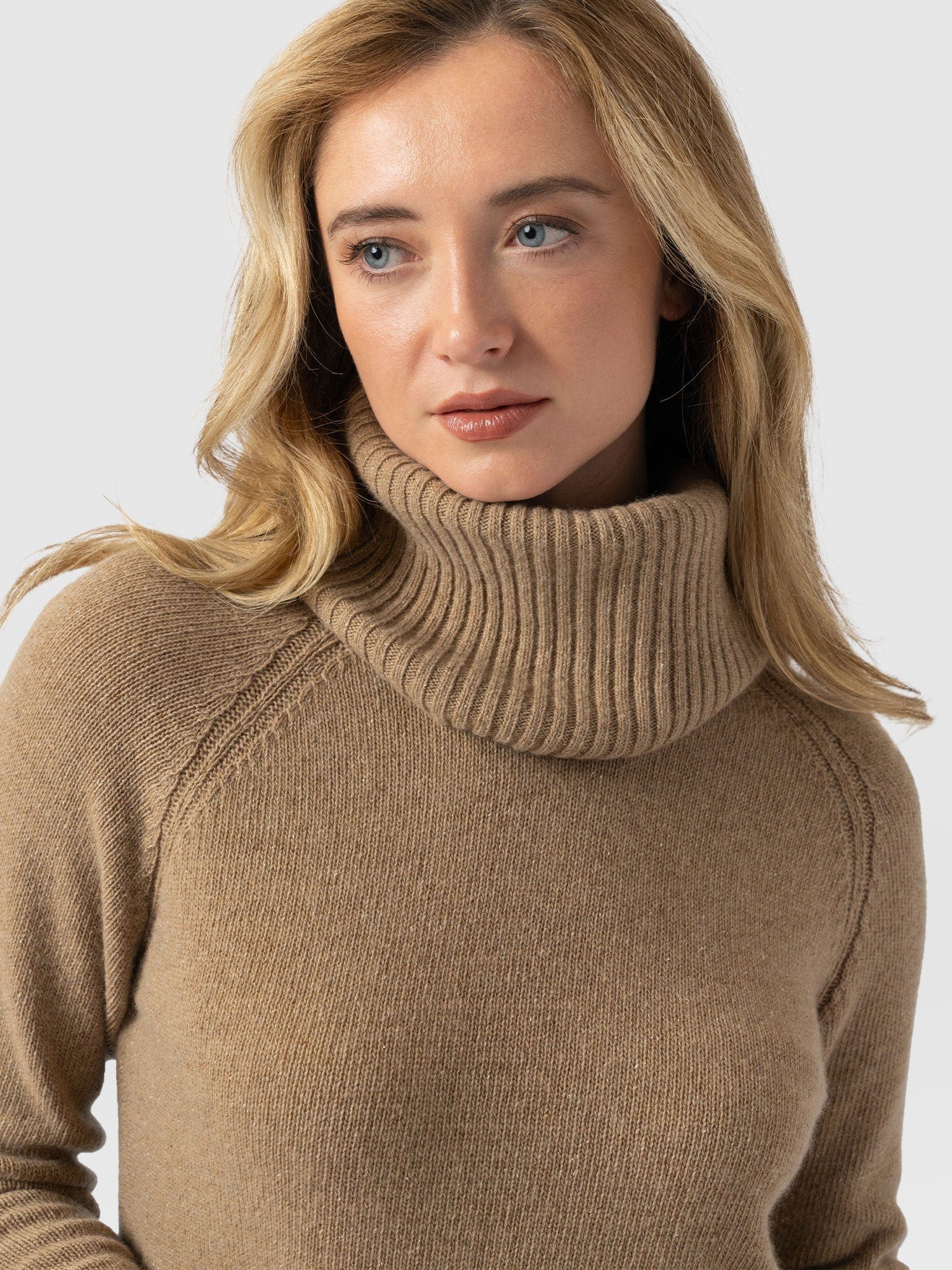 Cambridge Cashmere Jumper - Beige Melange