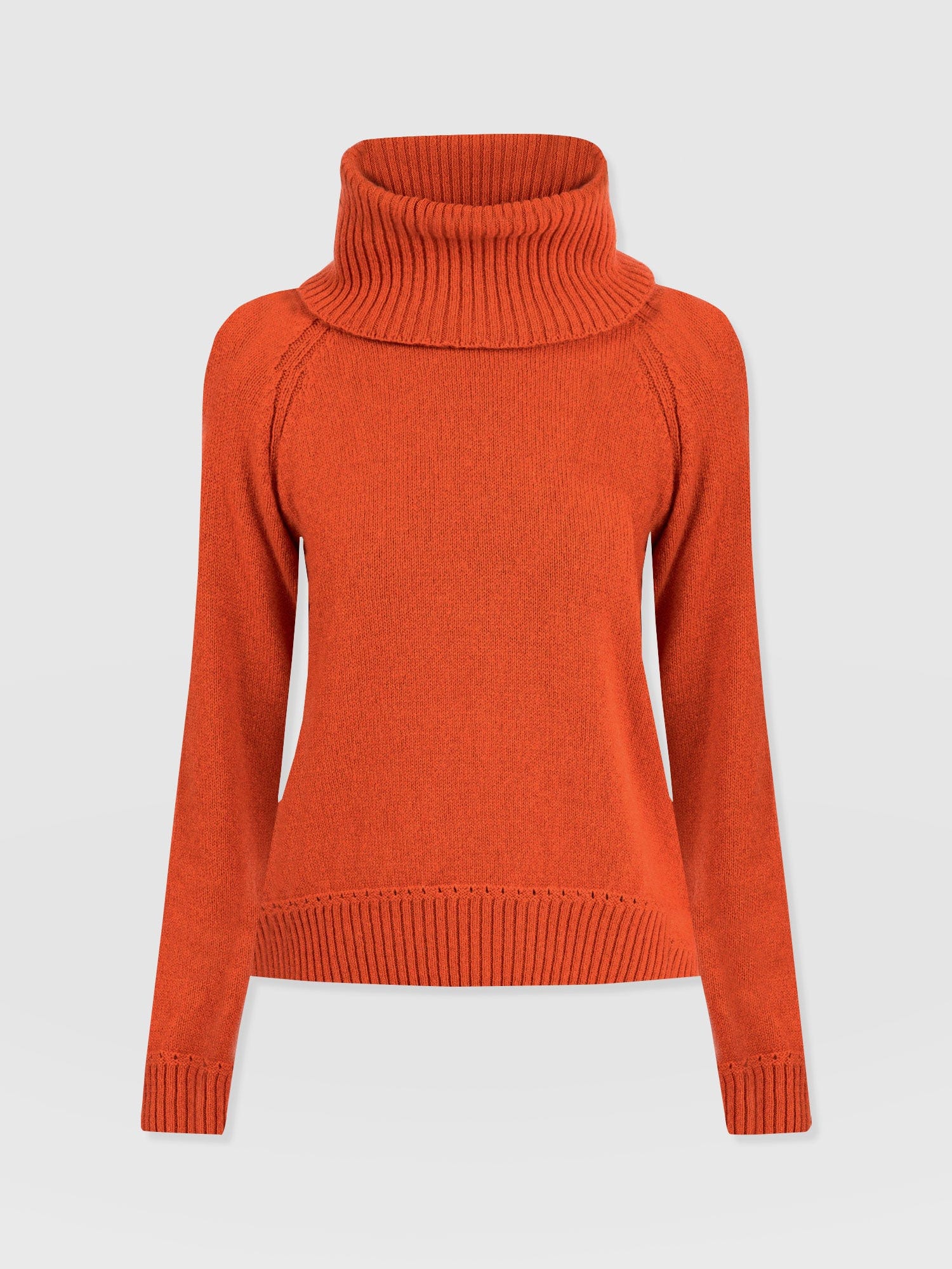 Cambridge Cashmere Sweater - Orange