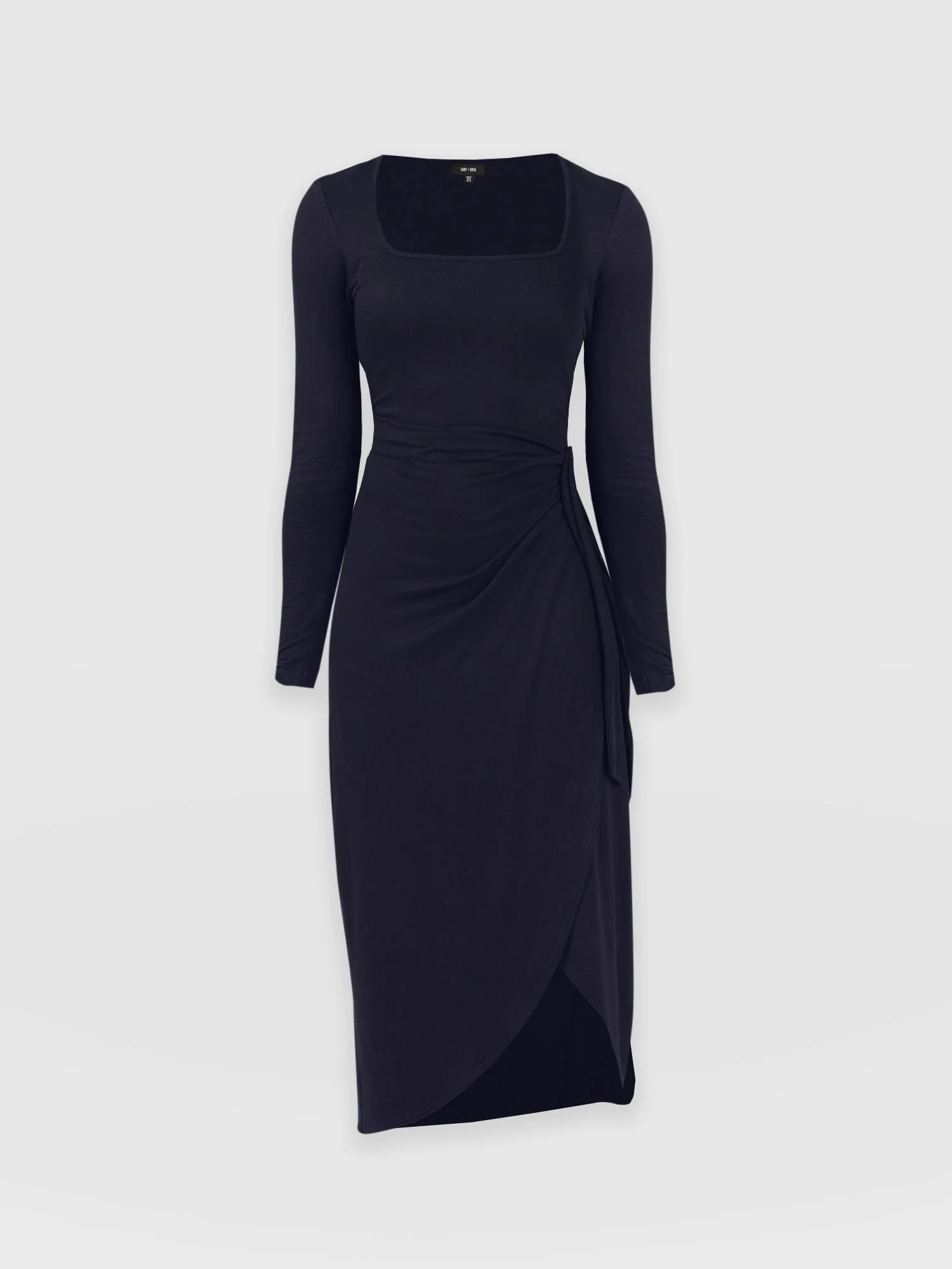 Amelia Wrap Dress - Navy