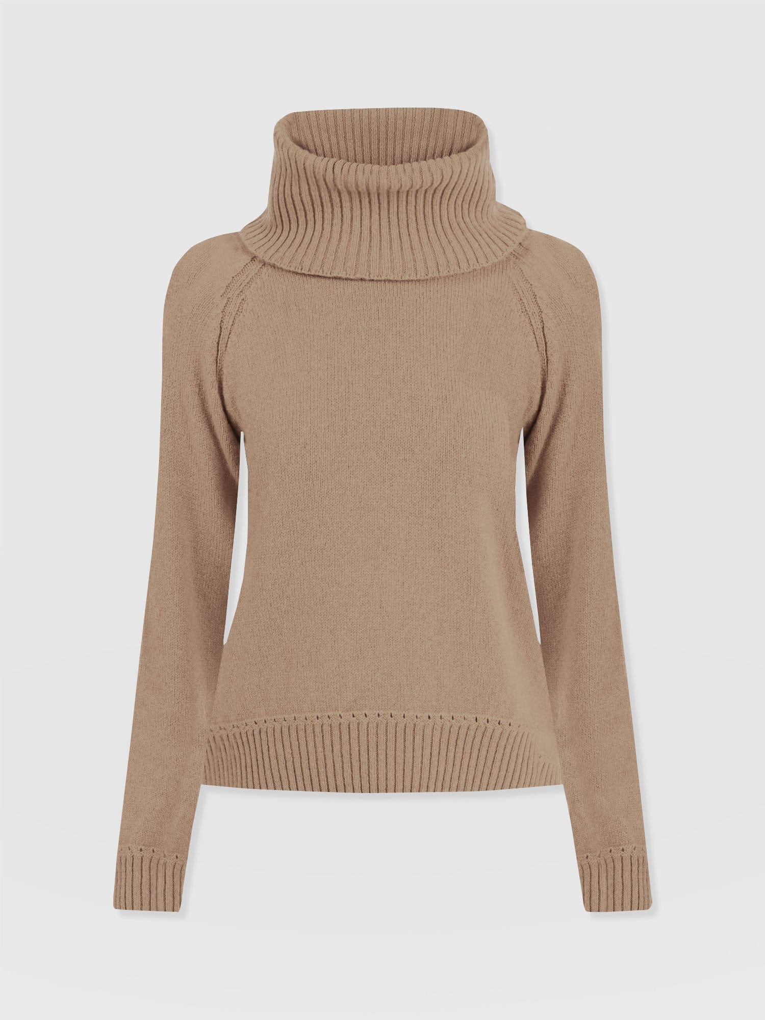 Cambridge Cashmere Jumper - Beige Melange