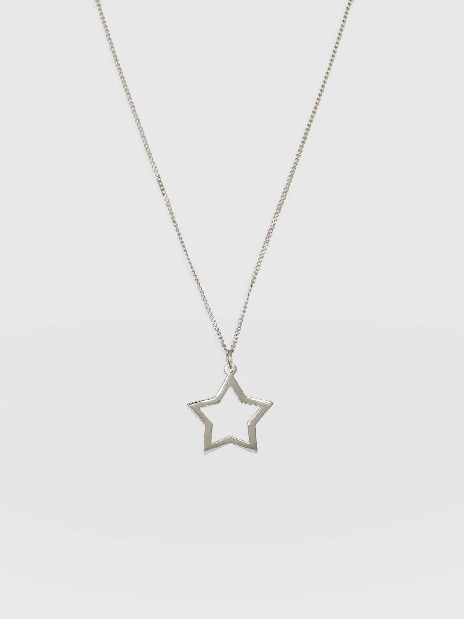 Star Necklace - Silver