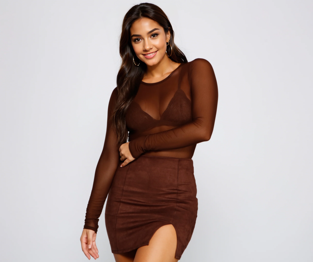 Love's A Mesh Bodysuit