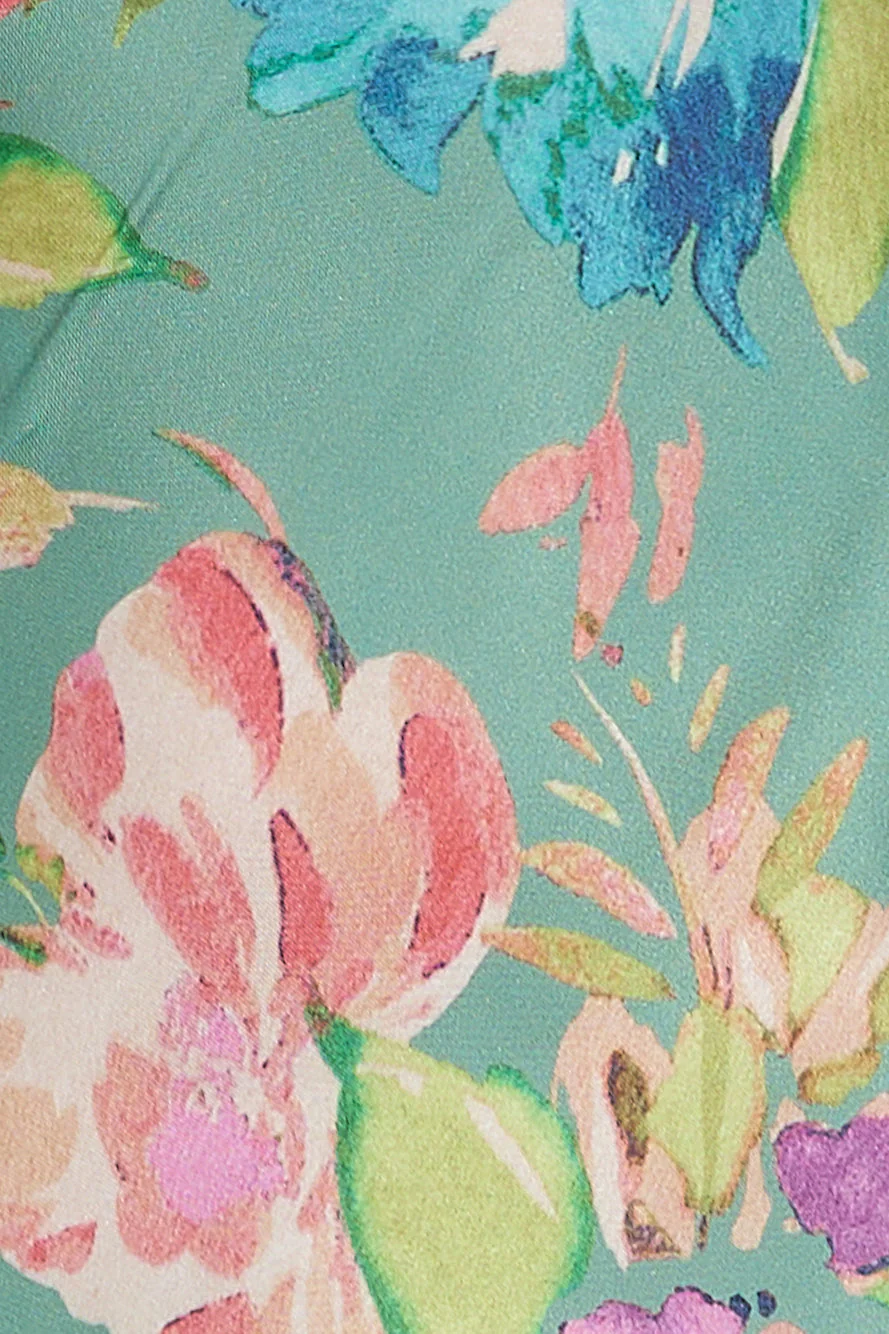 Rainnova Maxi Dress Green