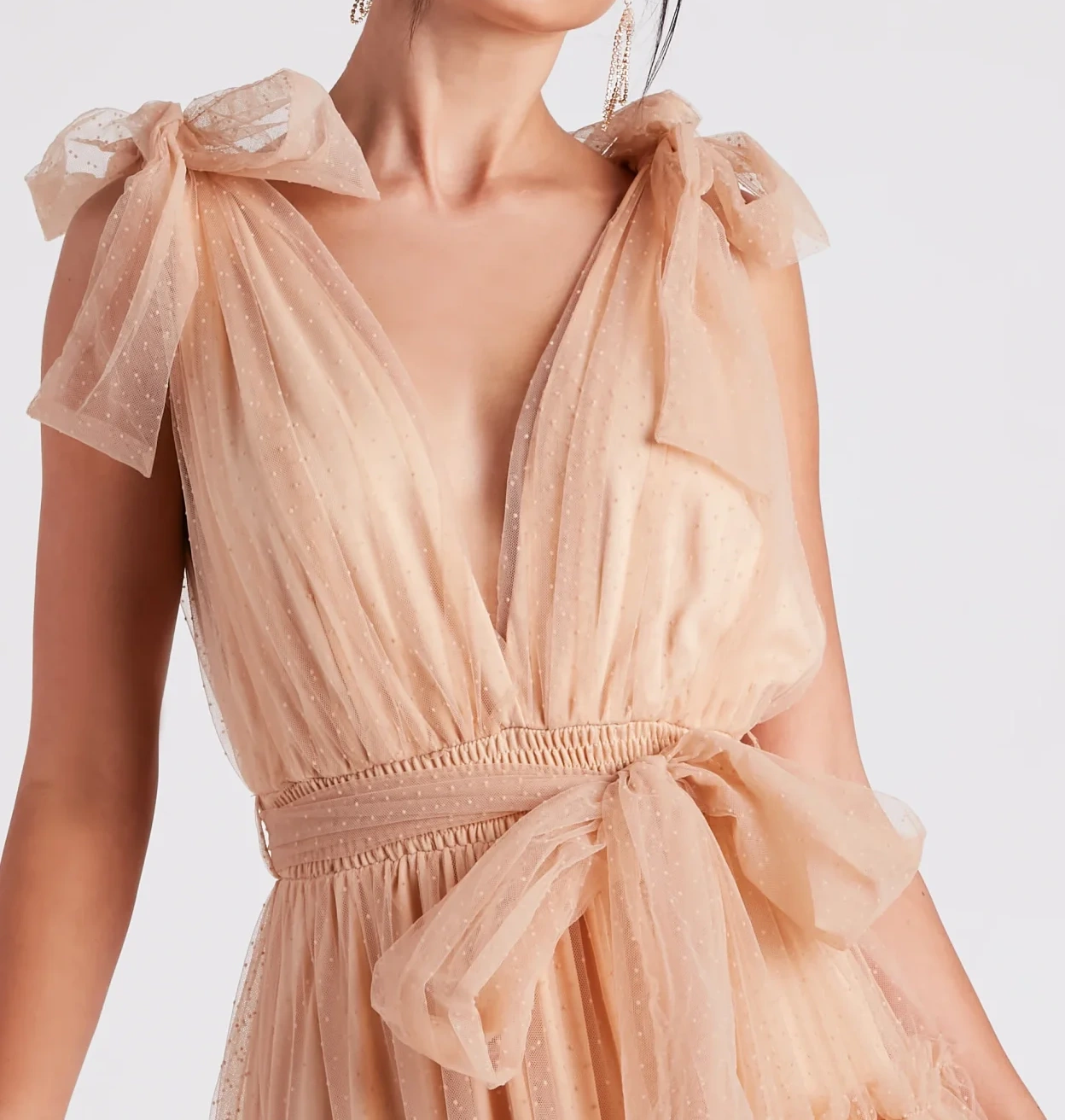 Mabelle Formal Tulle A-Line Dress