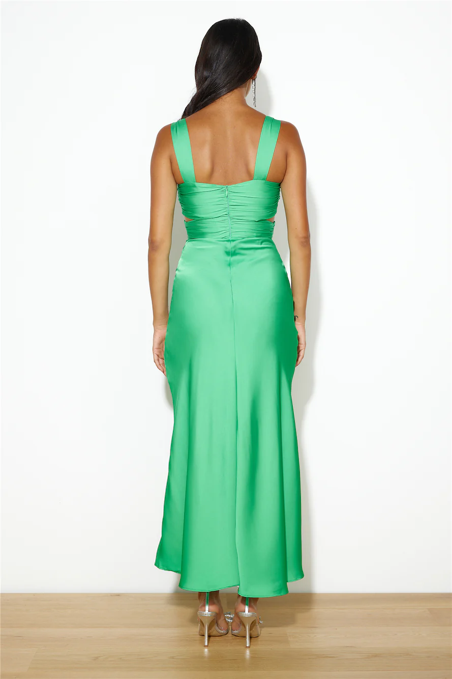 Dreaming Of Her Maxi Dress Green