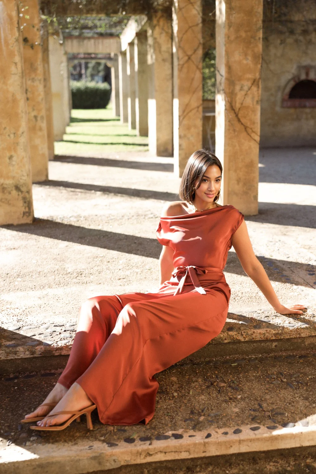 Nikita Jumpsuit - Rust