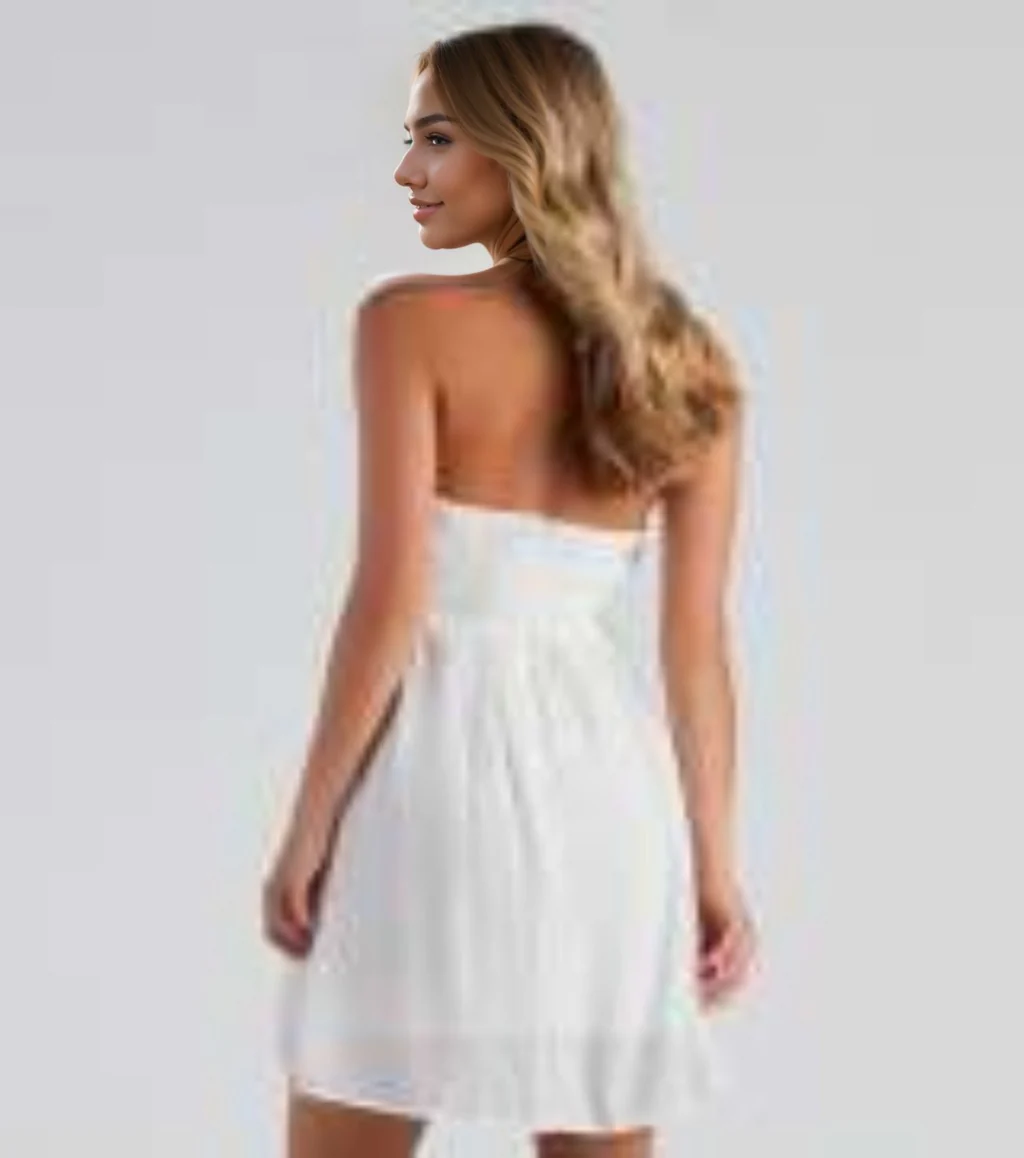 Feel The Sun Halter Sweetheart Skater Dress