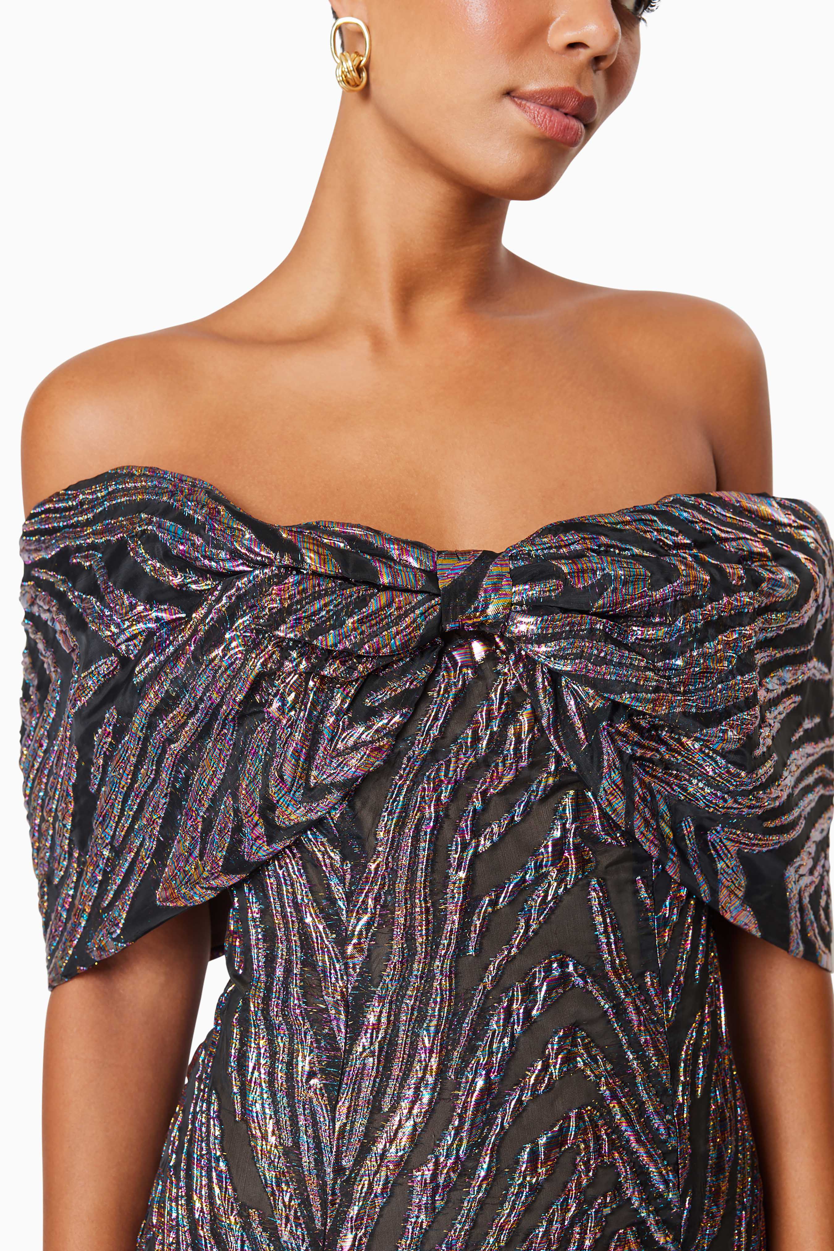 Mikayla Mini Party Dress In Purple