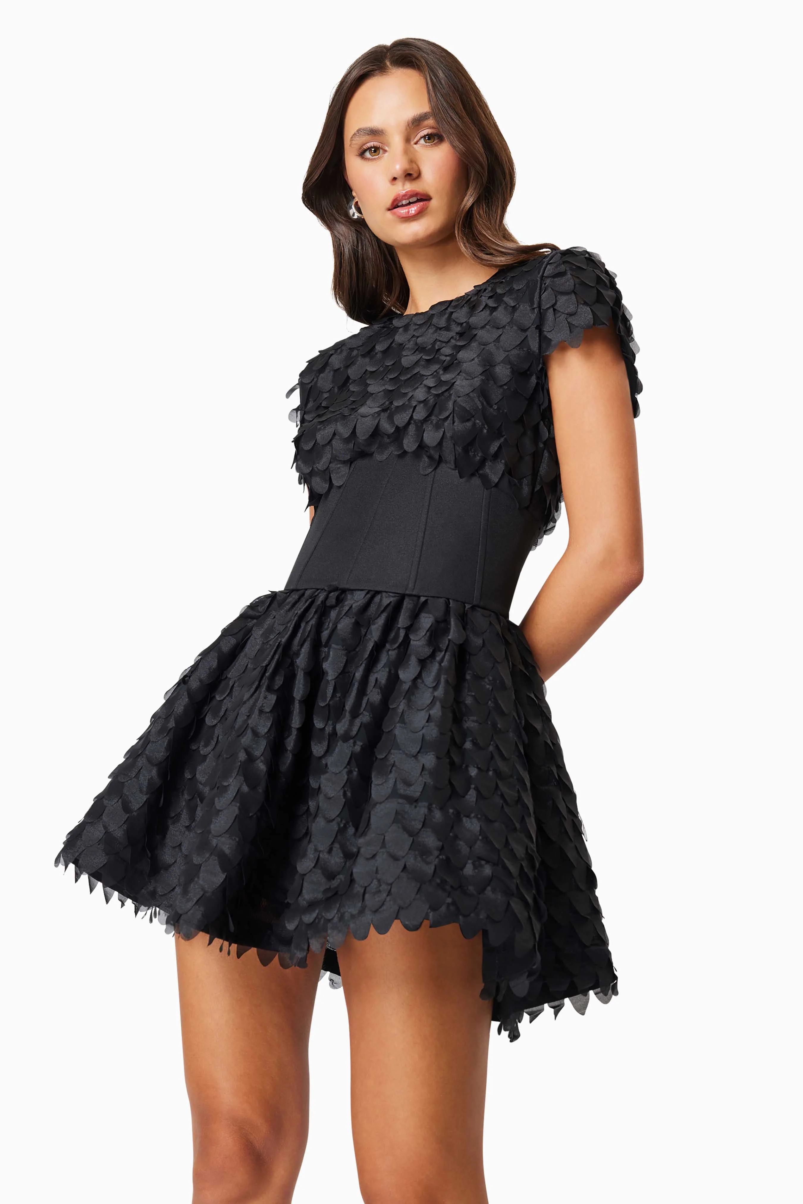 OMR x ELLIATT: Amberwing Dress In Black