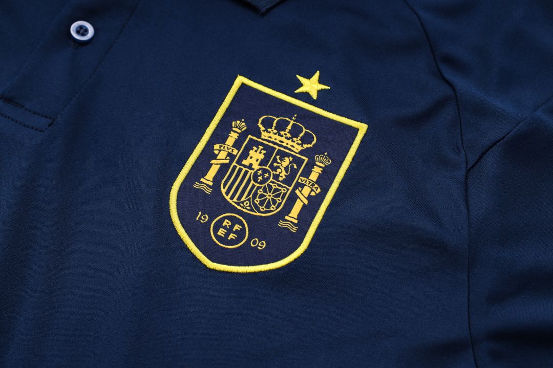 Spain Polo Shirt Navy 2022/23