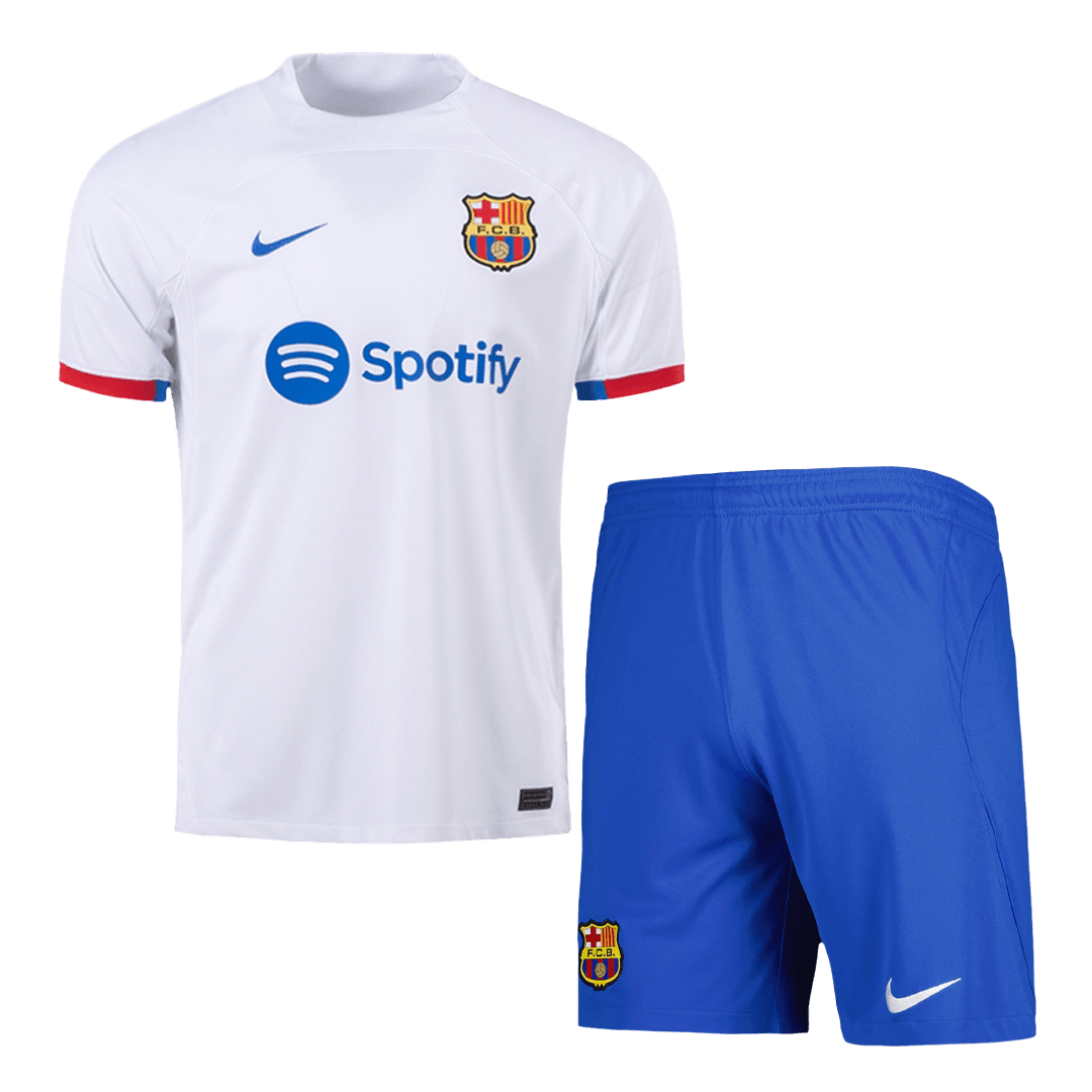 Barcelona Away Whole Kit(Jersey+Shorts+Socks) 2023/24
