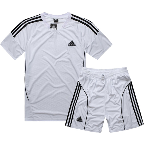 AD-503 Customize Team White Soccer Jersey Kit(Shirt+Short)