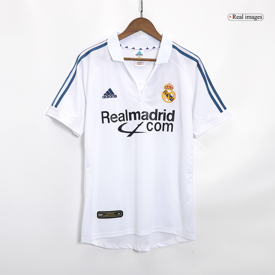 Real Madrid Retro Jersey Home 2001/02