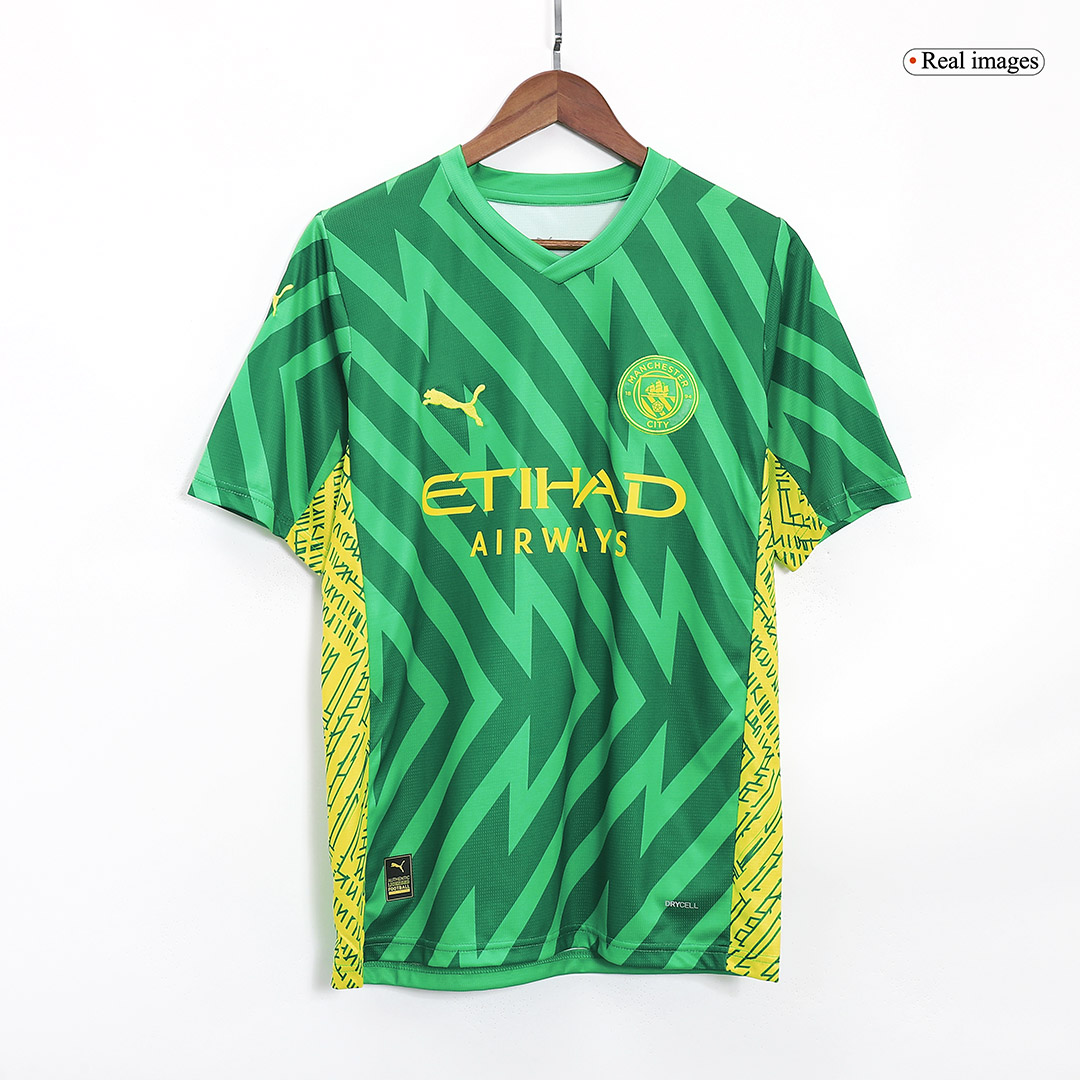 Manchester City Goalkeeper Jersey Green 2023/24