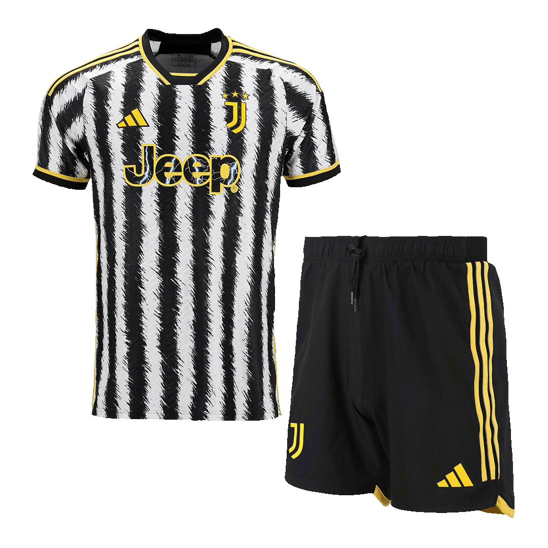 Juventus Home Jersey Kit Jersey+Shorts Player Version 2023/24