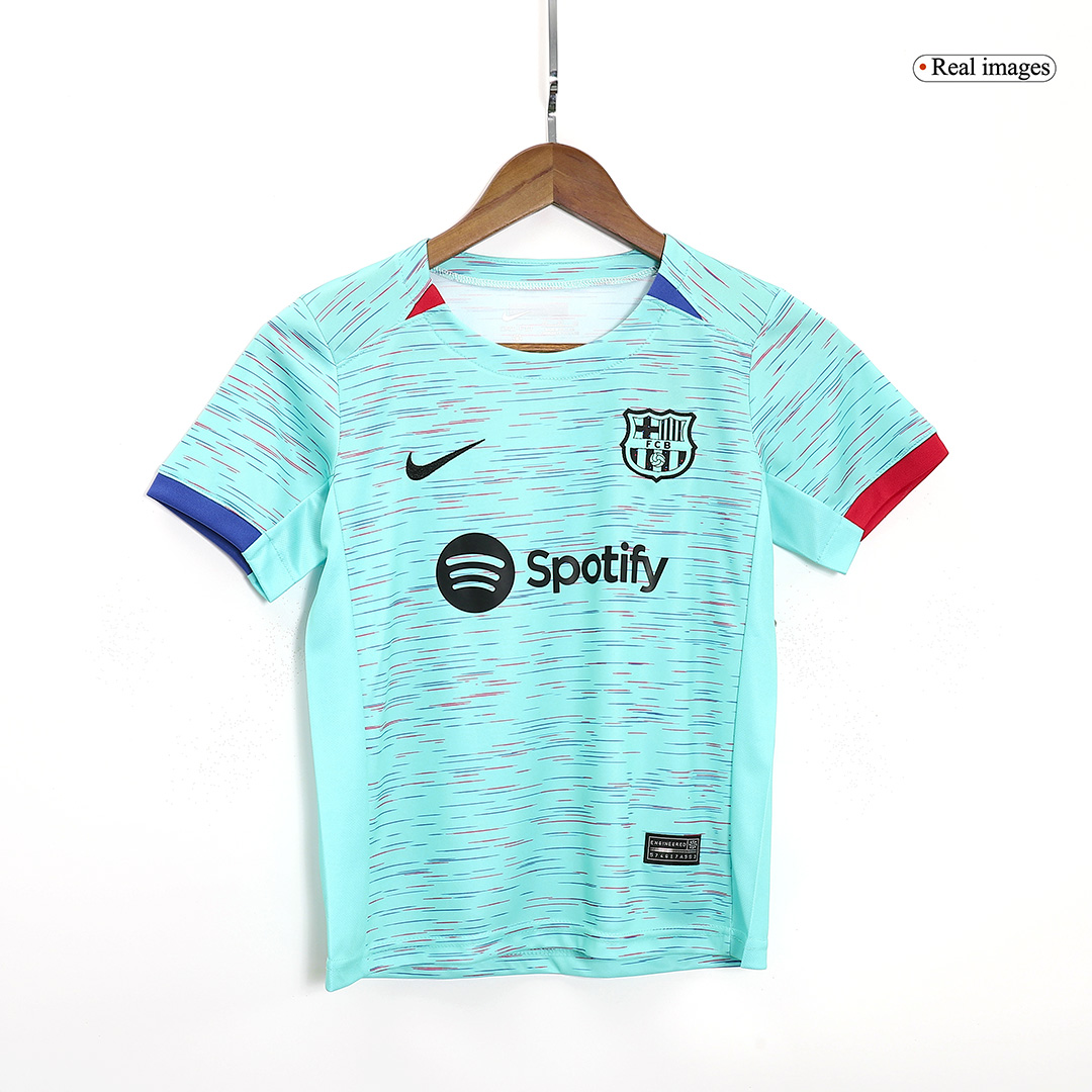 Kids Barcelona Third Jersey Kit 2023/24