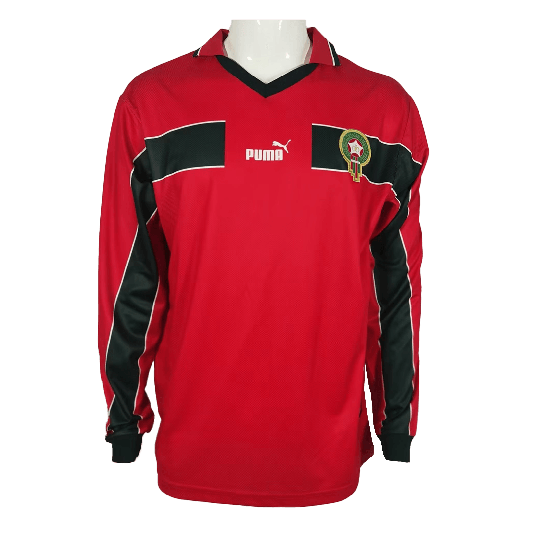 Morocco Retro Jersey Third Away Long Sleeve 1998