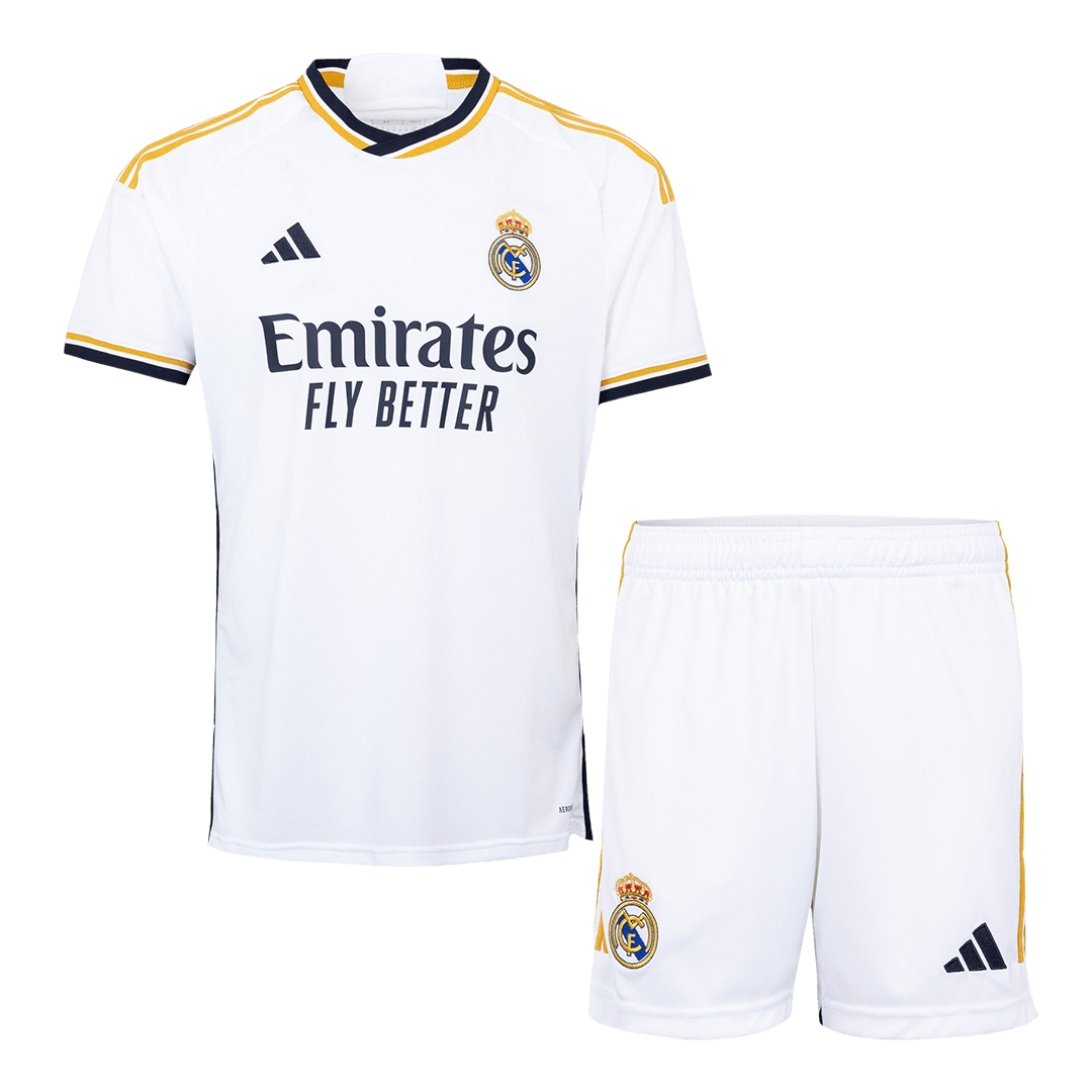 [Super Replica] Real Madrid Home Whole Kit(Jersey+Shorts+Socks) 2023/24