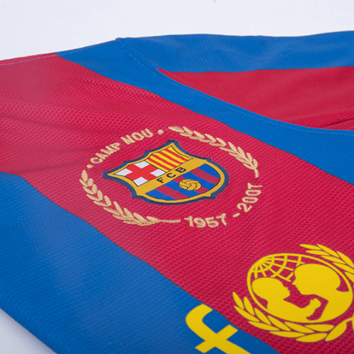 Barcelona Retro Jersey 50-Years Anniversary 2007/08