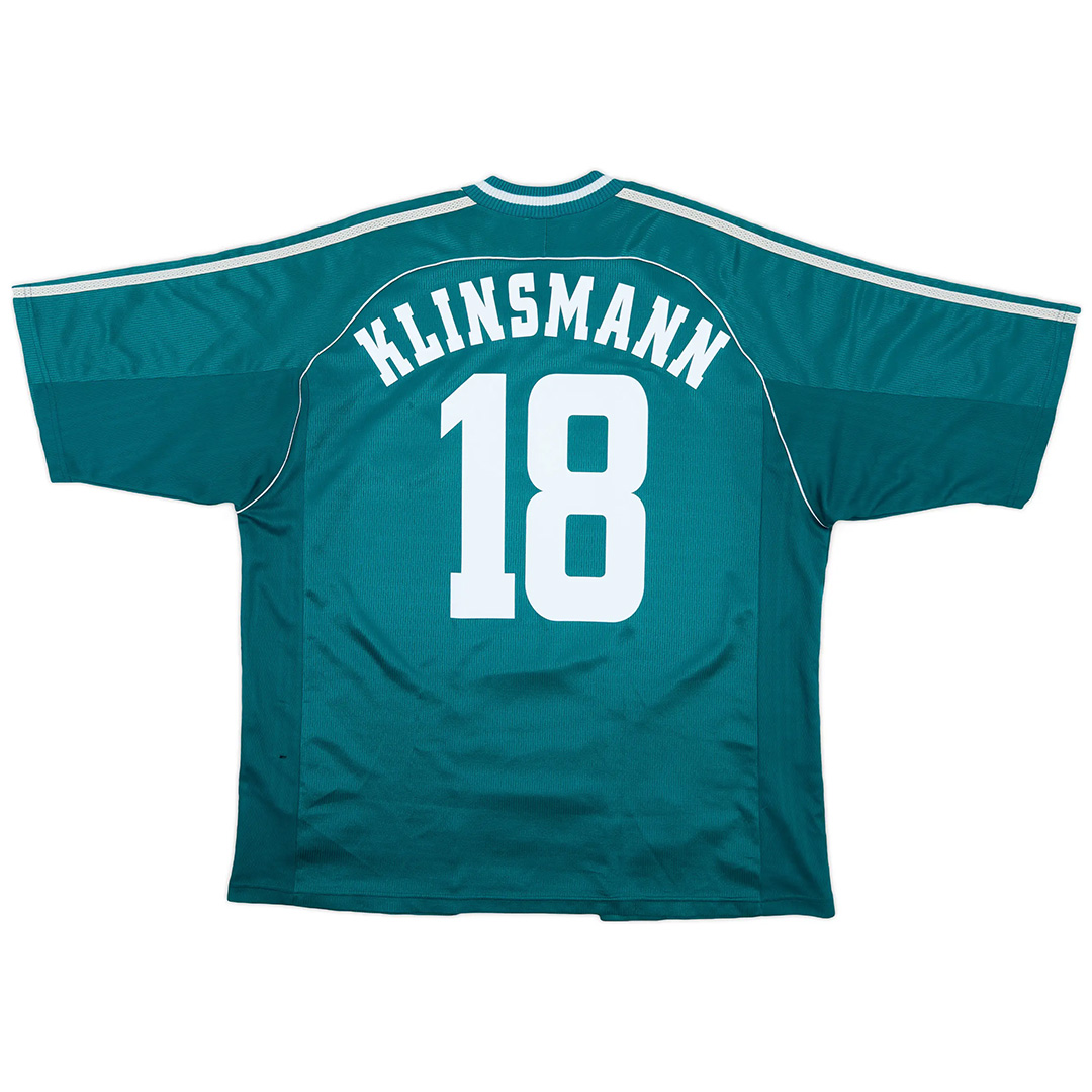 KLINSMANN #18 Germany Retro Away Jersey World Cup 1998